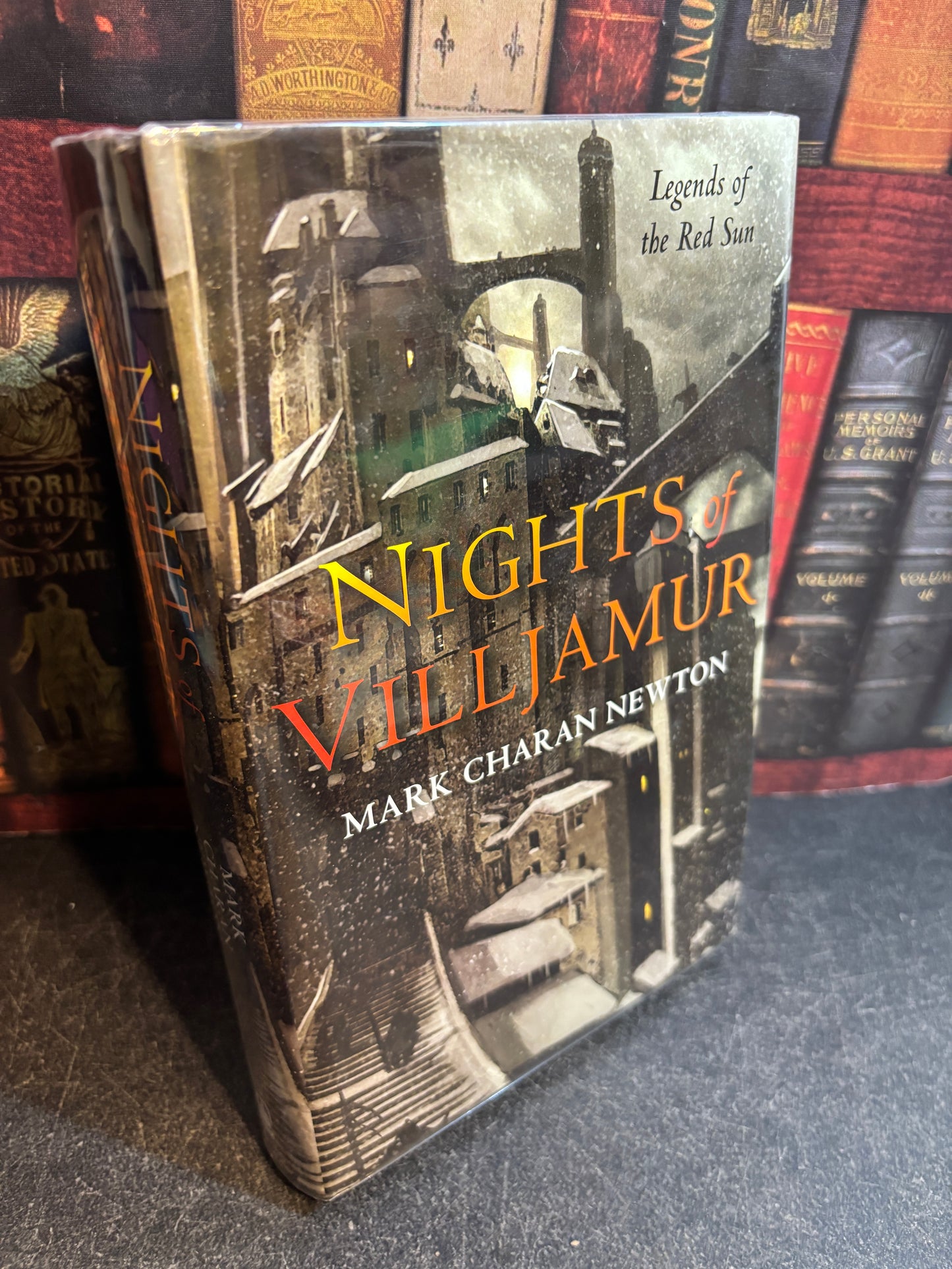 Nights of Villjamur by Mark Charan Newton SIGNED Limited Edition #161/250 UK 1st