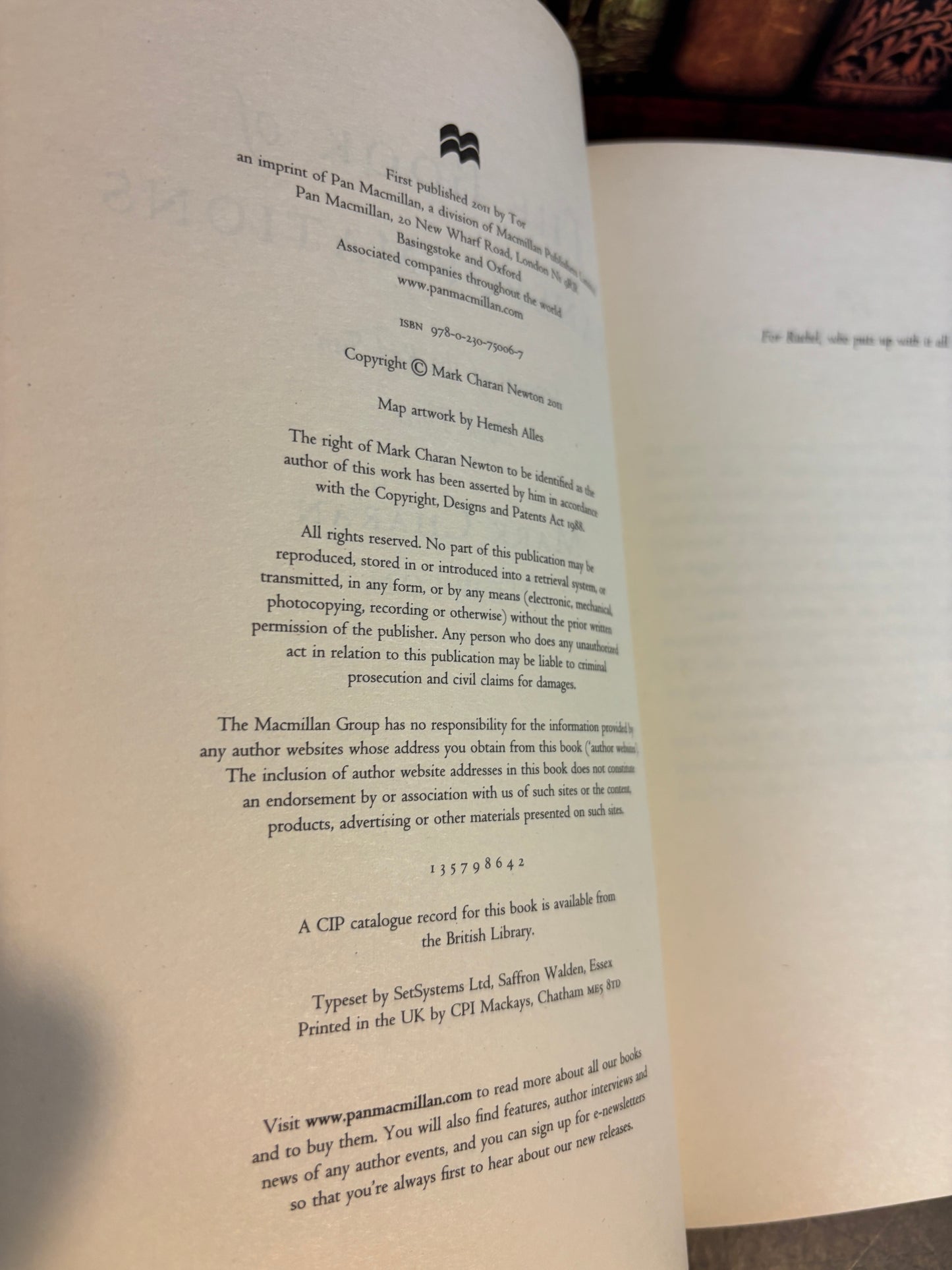 The Book of Transformations by Mark Charan Newton SIGNED Limited Edition #77/150 Goldsboro UK 1st Edition