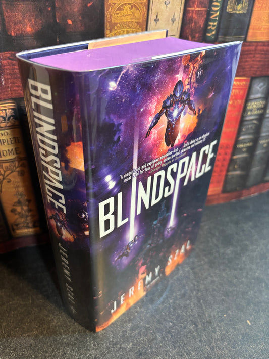 Blindspace by Jeremy Szal SIGNED Limited Edition #42/250 Goldsboro w/ Sprayed Edges
