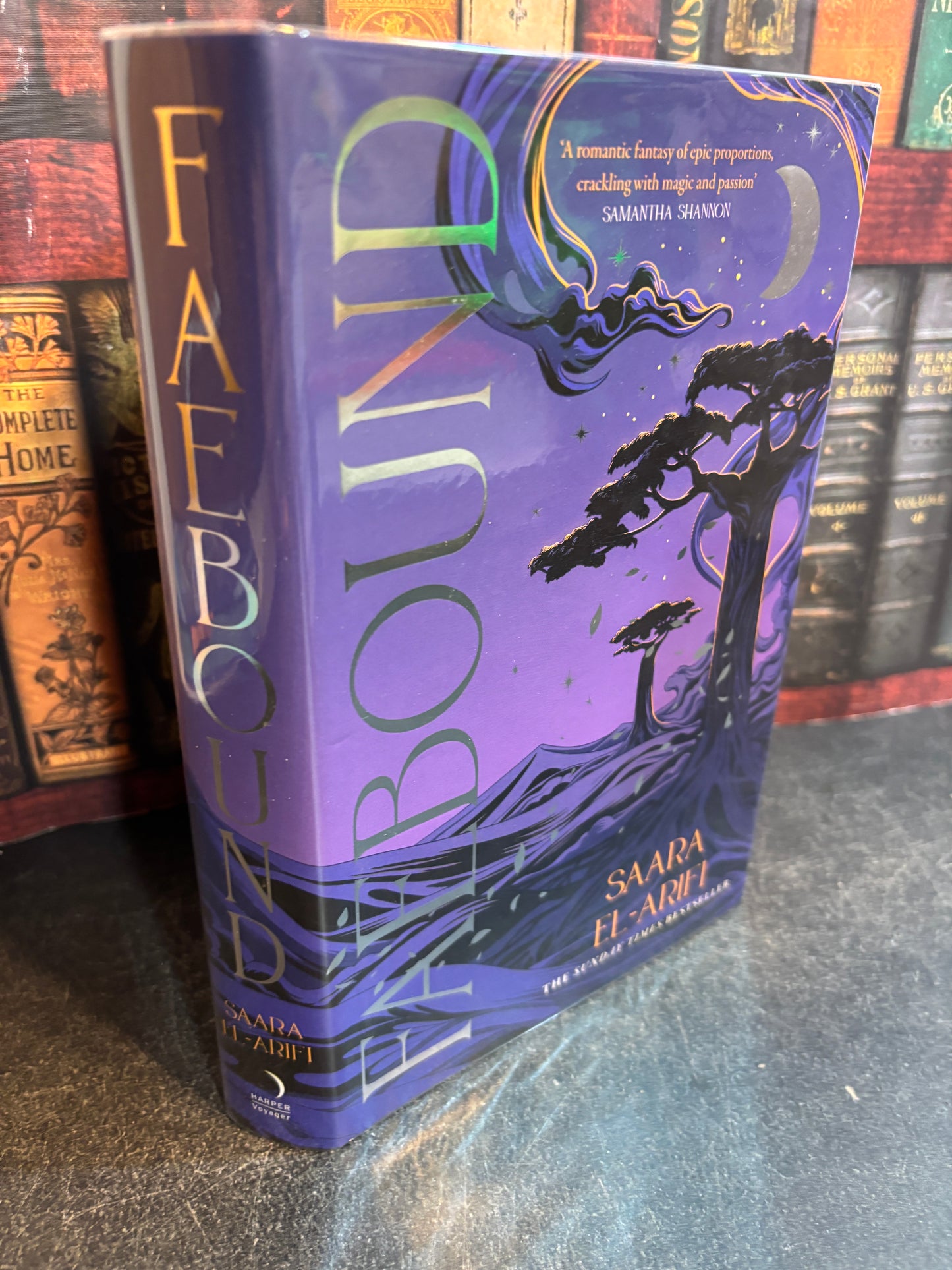 Faebound by Saara El-Arifi SIGNED Limited Edition #578/2000 Goldsboro w/ Sprayed Edges