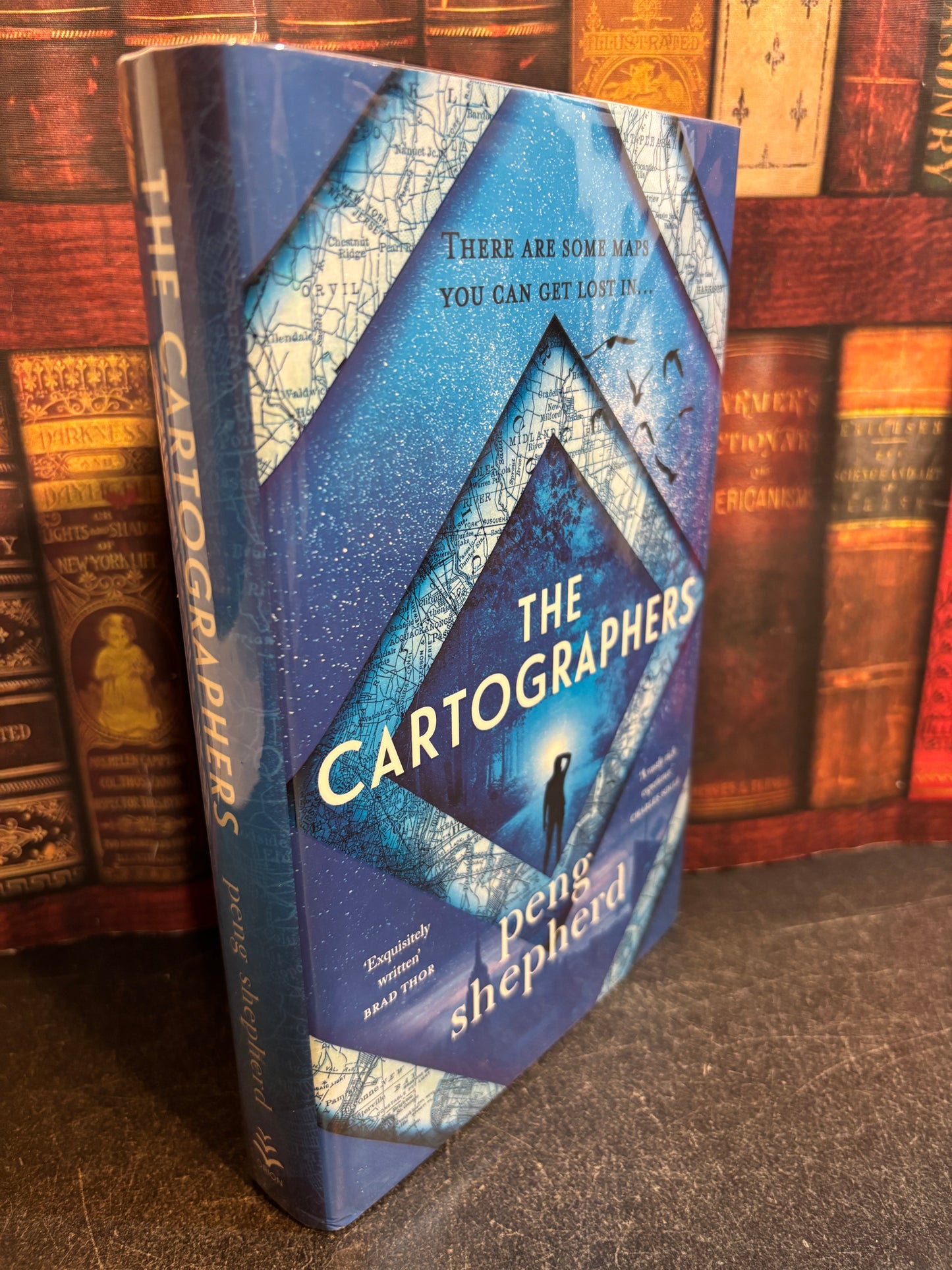 The Cartographers by Peng Shepherd SIGNED Limited Edition #465/1500 Goldsboro w/ Sprayed Edges