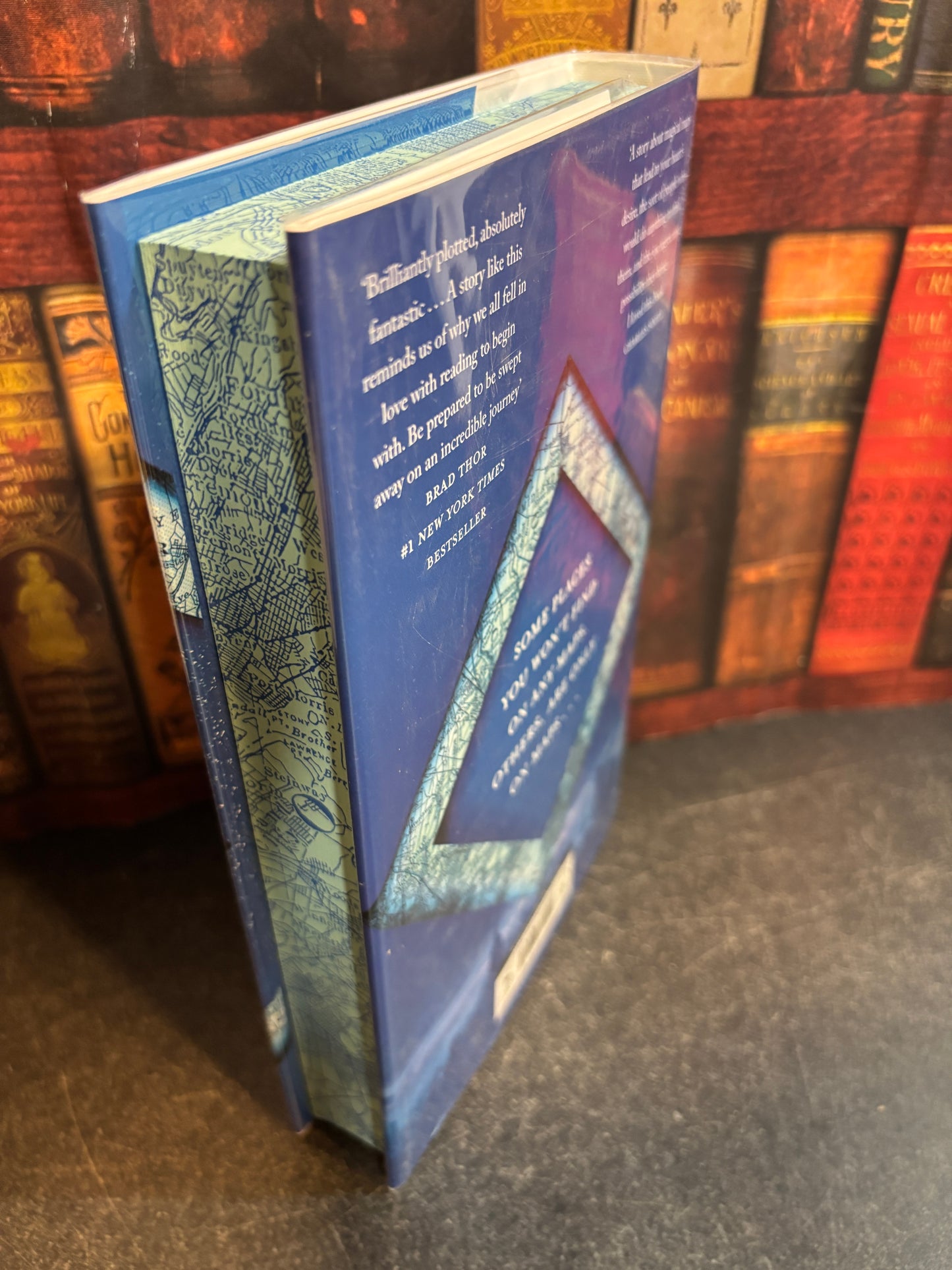 The Cartographers by Peng Shepherd SIGNED Limited Edition #465/1500 Goldsboro w/ Sprayed Edges