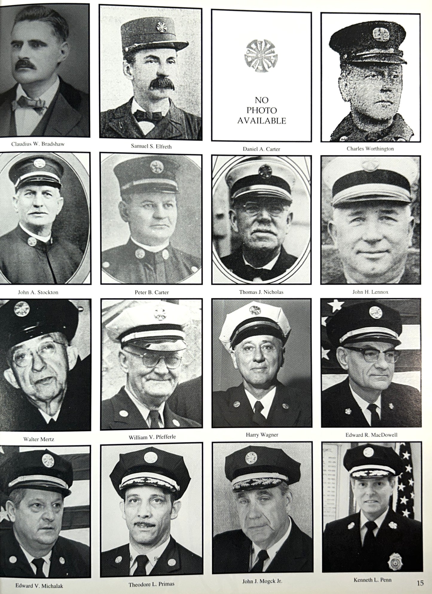 Fire Department Camden New Jersey 1995 125th Anniversary Edition