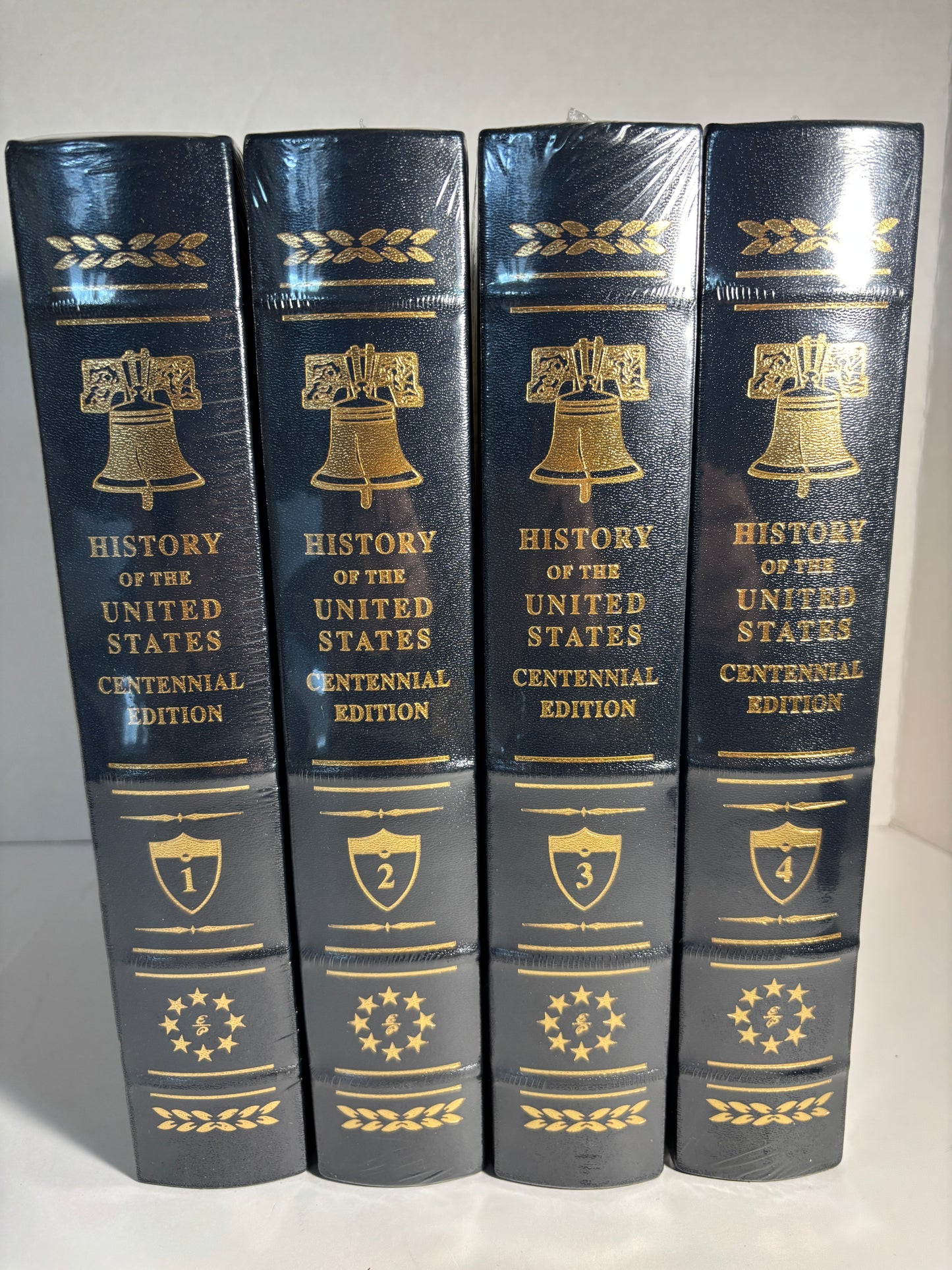 Easton Press: History of the United States Centennial Edition 4 Volume HB Leather Set NEW & SEALED