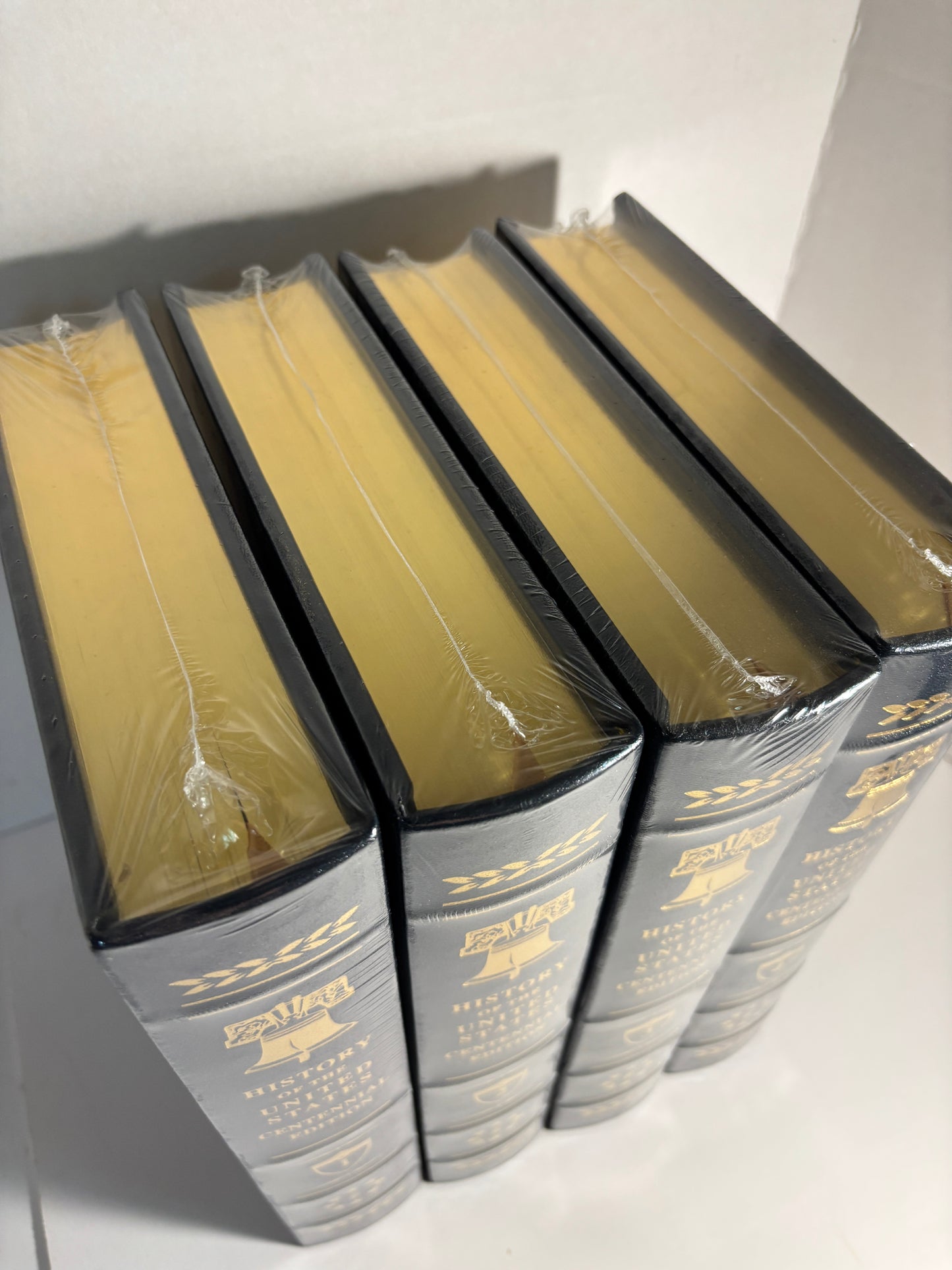 Easton Press: History of the United States Centennial Edition 4 Volume HB Leather Set NEW & SEALED