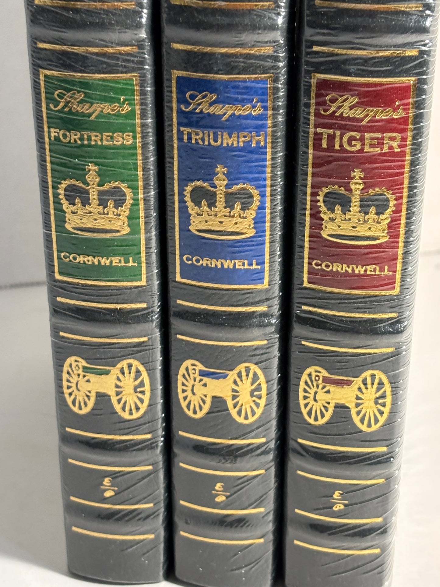 Easton Press: Sharpe's Trilogy by Bernard Cornwell NEW & SEALED w/ Tiger SIGNED