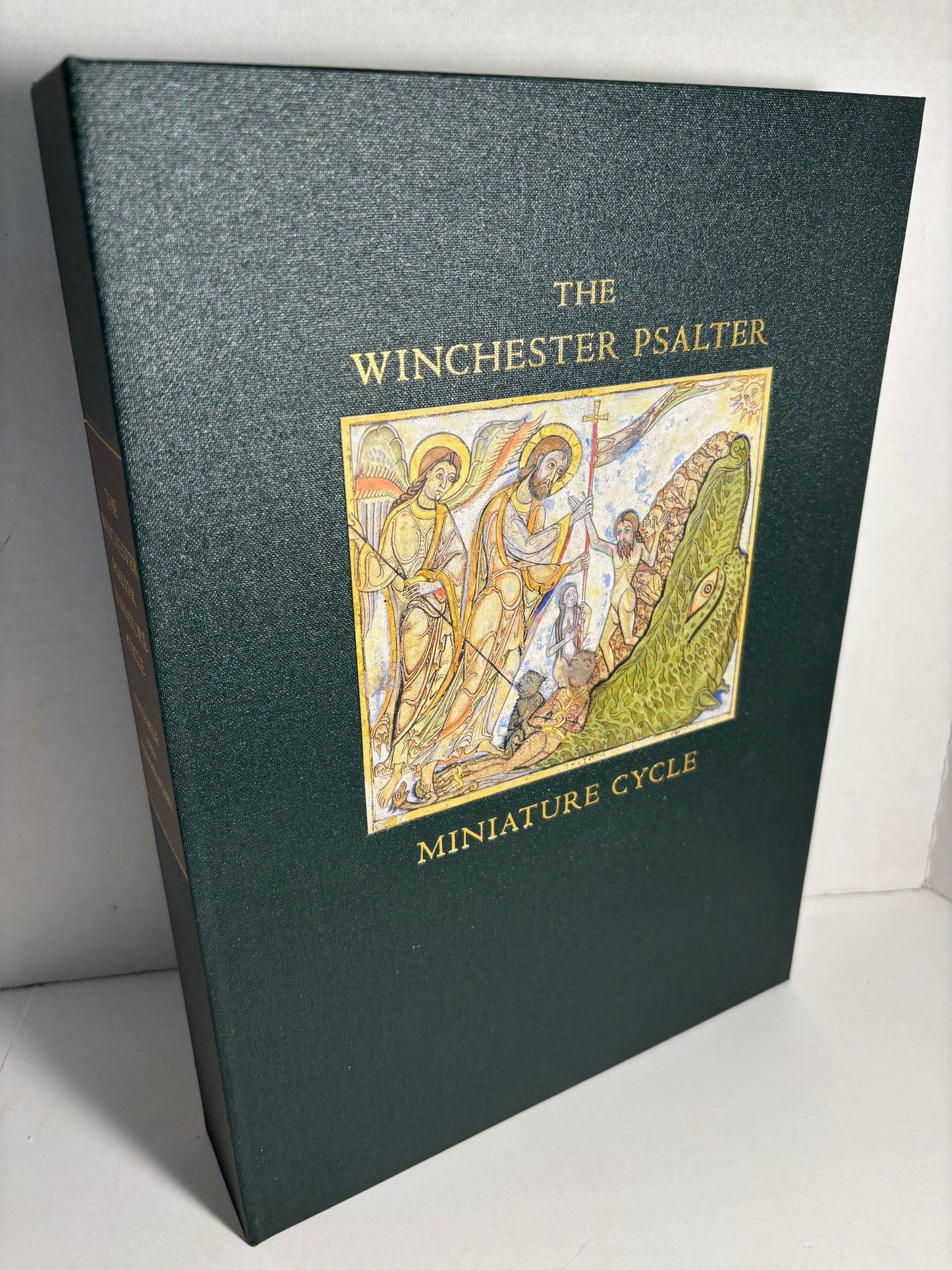 Folio Society: The Winchester Psalter Miniature Cycle Deluxe Limited Edition 2 Vol Set w/ Clamshell