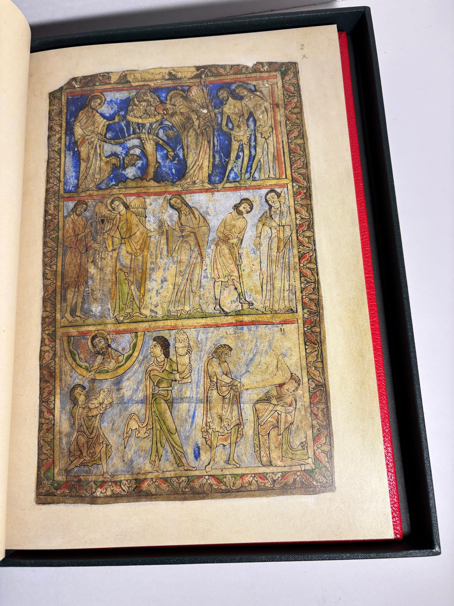 Folio Society: The Winchester Psalter Miniature Cycle Deluxe Limited Edition 2 Vol Set w/ Clamshell