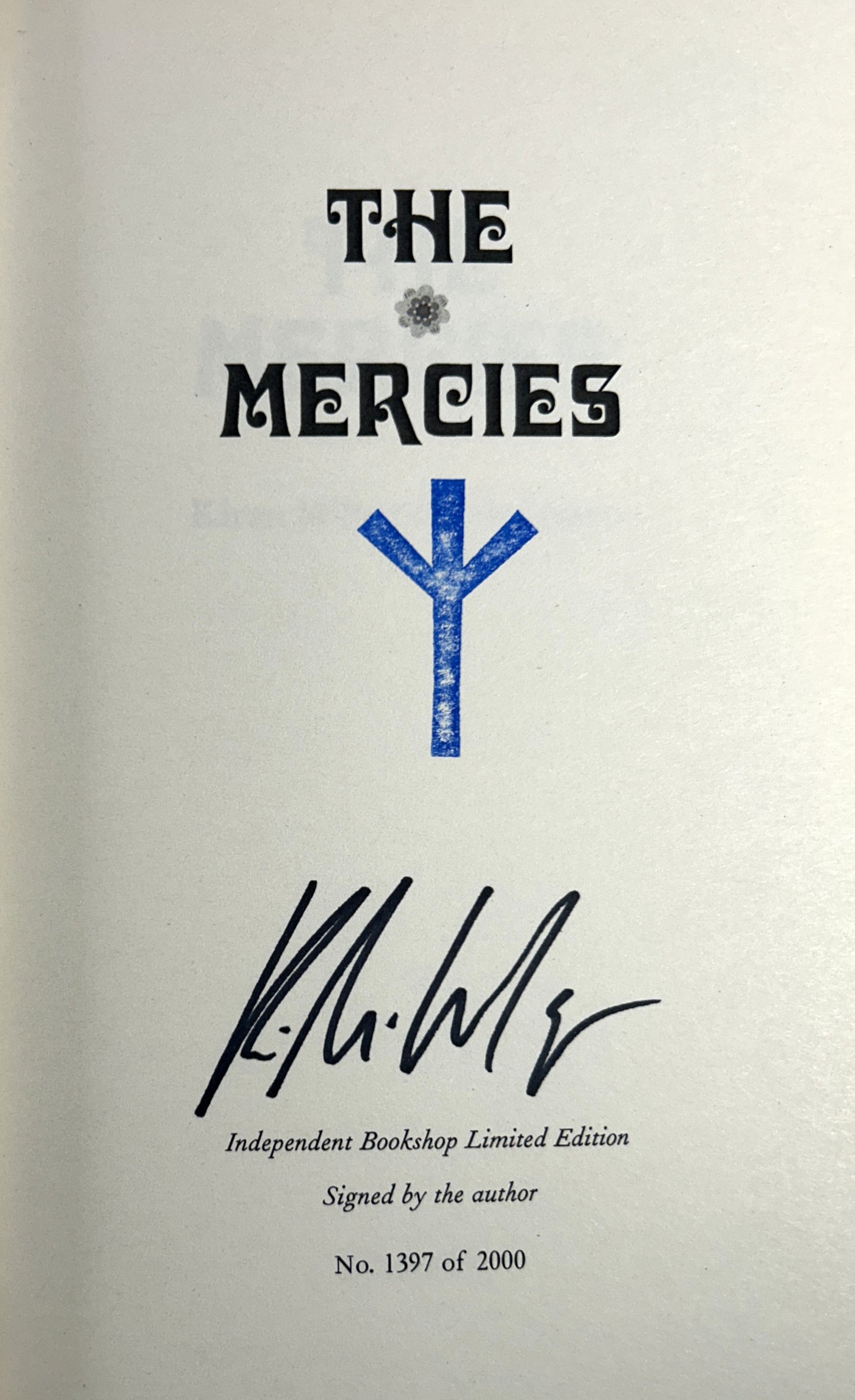 Mercies by Kiran Millwood Hargrave 2020 SIGNED Limited Edition