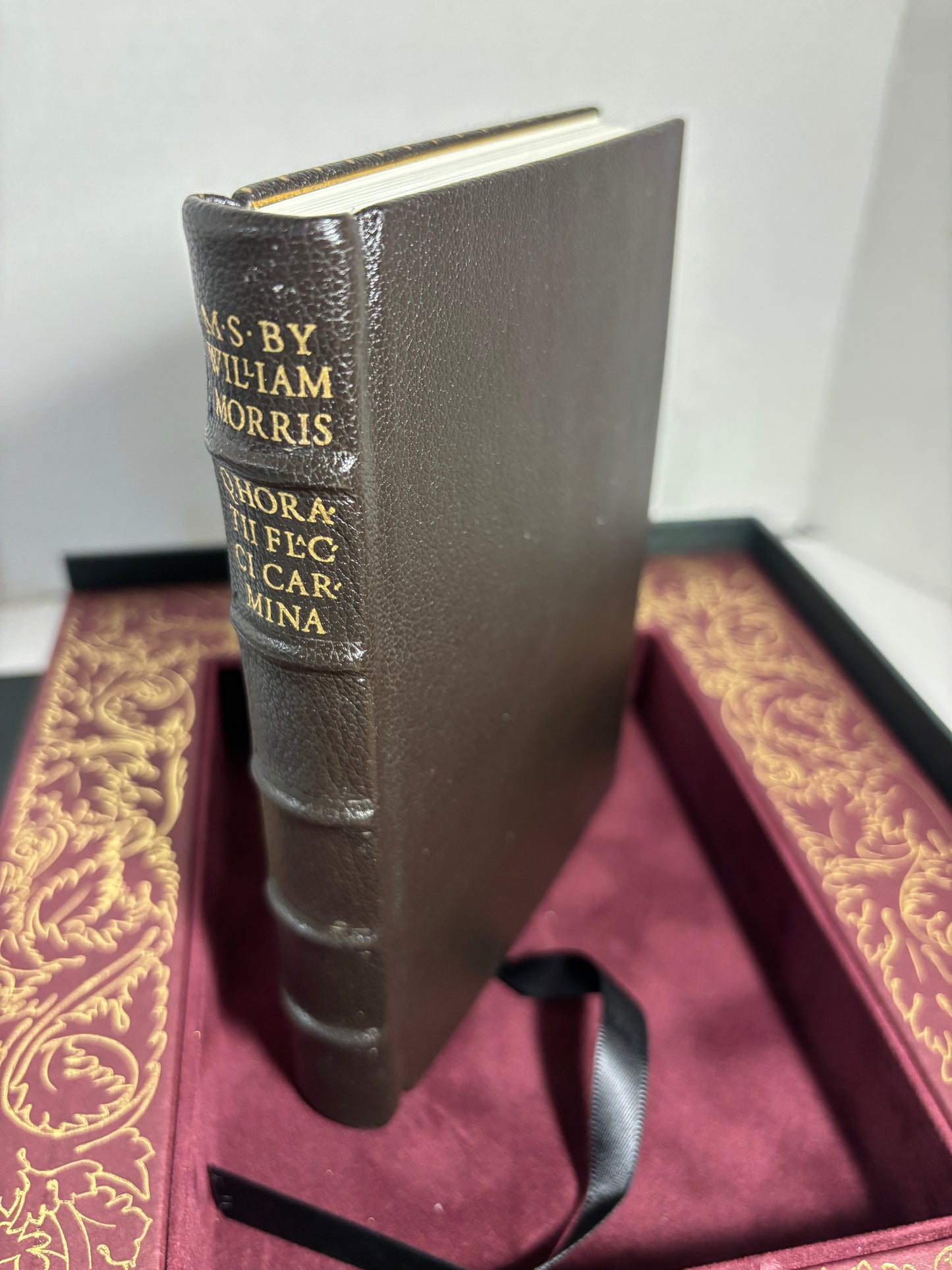 Folio Society The Odes of Horace Deluxe Limited Edition 2 Volume Set w/ Clamshell Illus William Morris