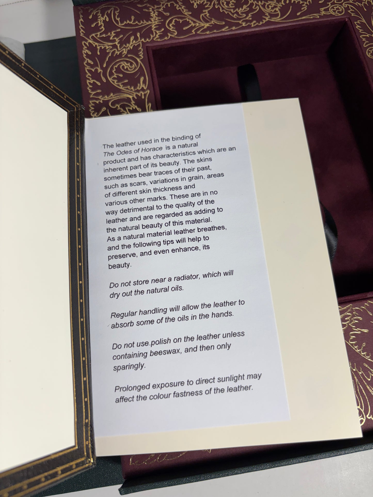 Folio Society The Odes of Horace Deluxe Limited Edition 2 Volume Set w/ Clamshell Illus William Morris
