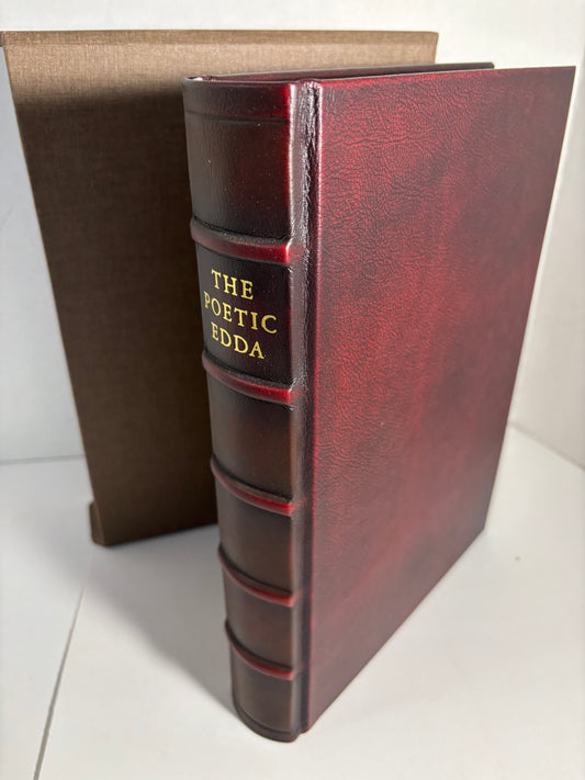 Folio Society The Poetic Edda LIMITED EDITION #617/9850 Translated By Carolyne Larrington w/ Slipcase