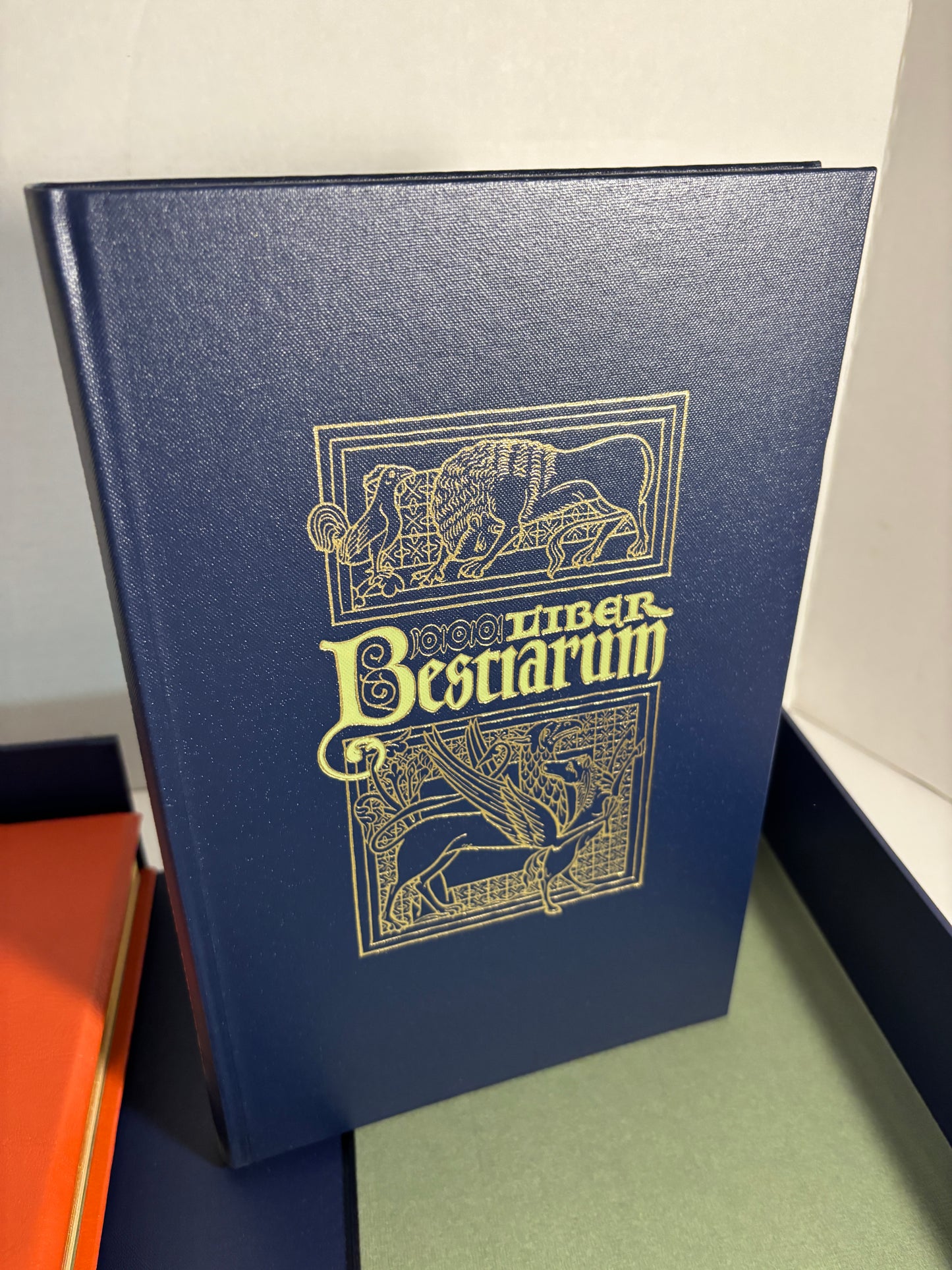 Folio Society: Liber Bestiarum Bodley 764 Deluxe Limited Edition 2 Vol Facsimile in Clamshell