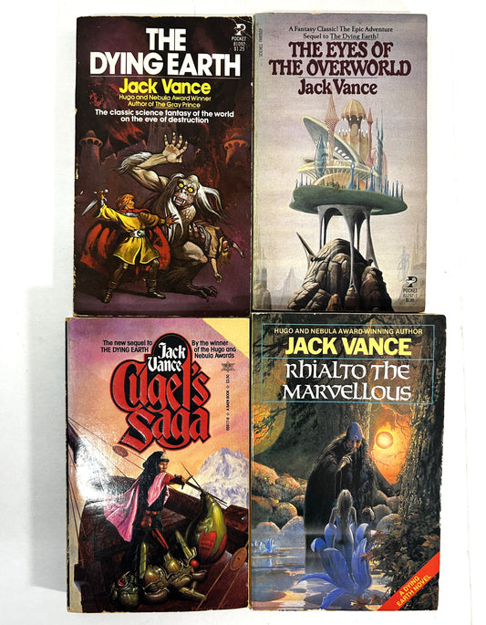 Complete Set of Dying Earth Series by Jack Vance 1977-1986