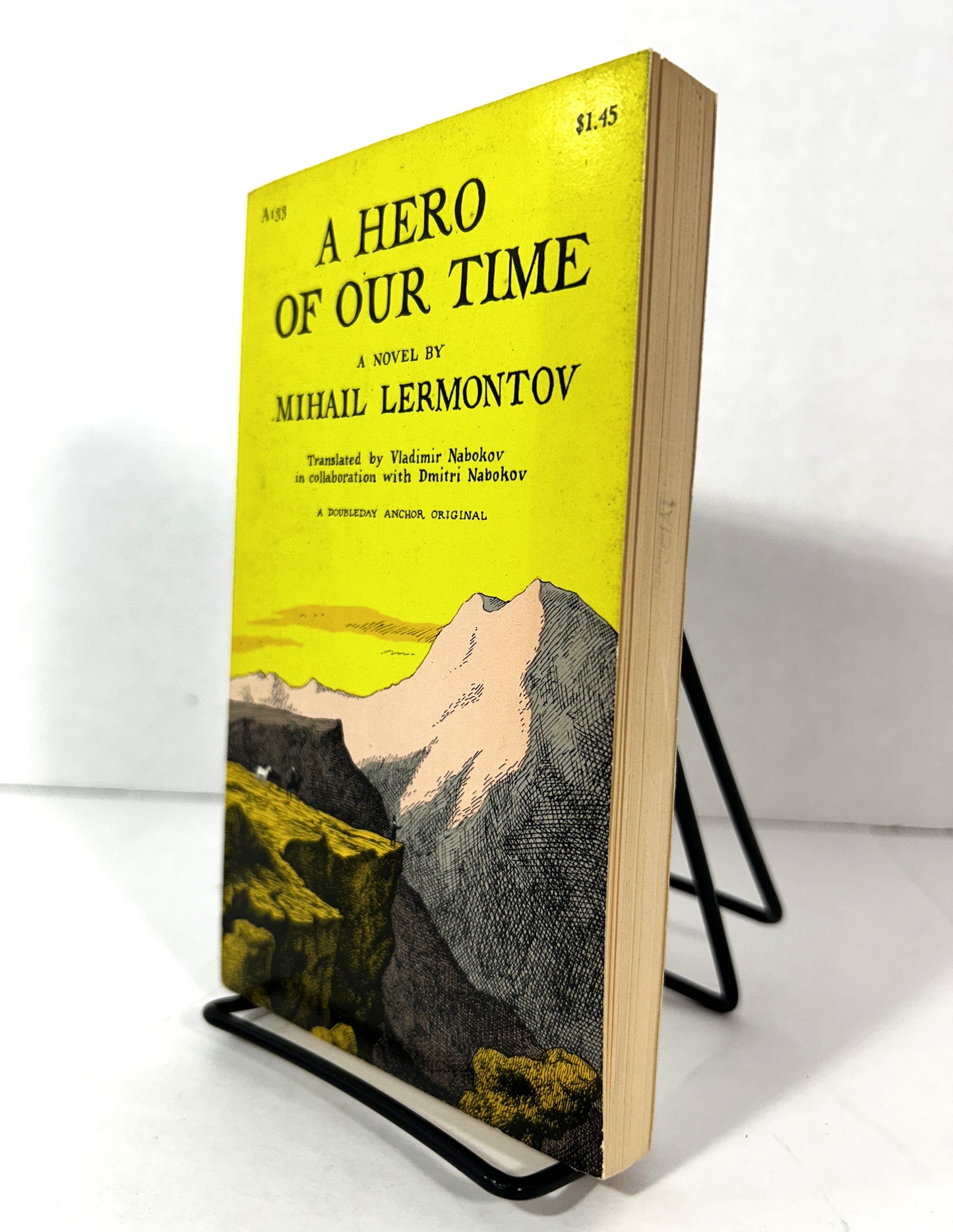 A Hero of Our Time by Mihael Lermontov 1958 1st Anchor Print