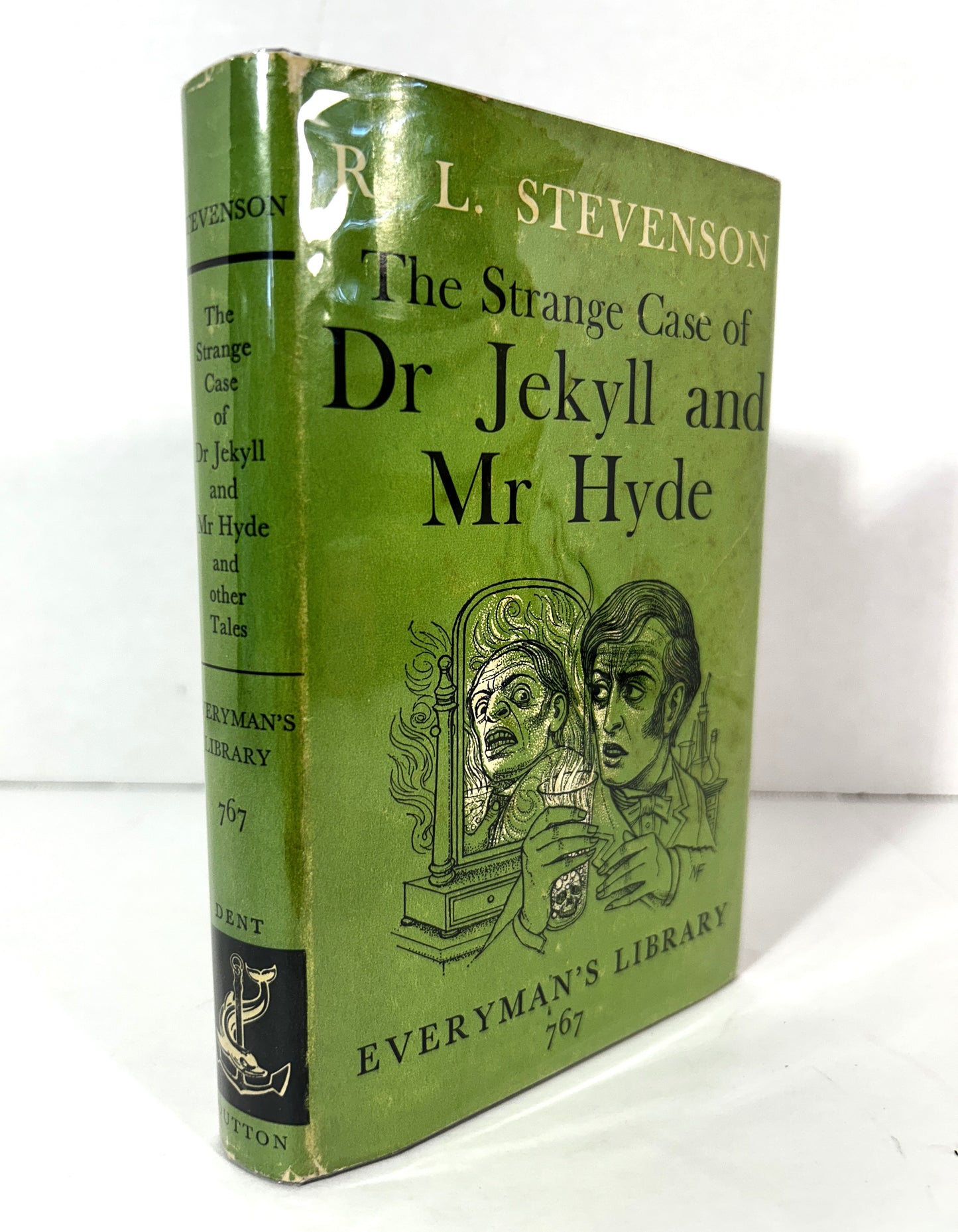 Everyman's Library 767: The Strange Case of Dr. Jekyll and Mr. Hyde by Robert Louis Stevenson 1968