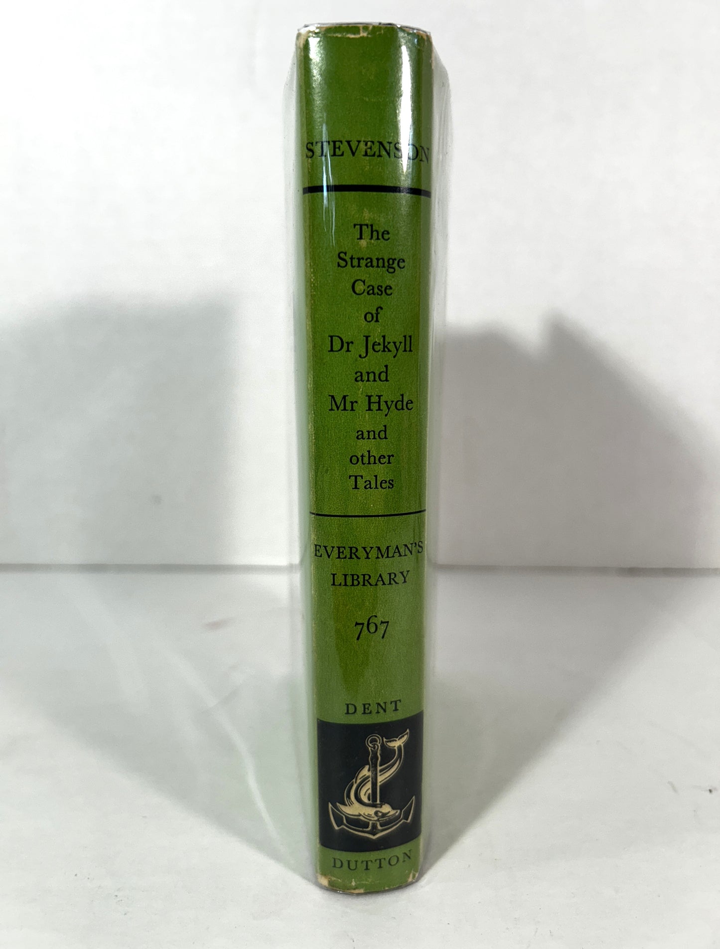 Everyman's Library 767: The Strange Case of Dr. Jekyll and Mr. Hyde by Robert Louis Stevenson 1968