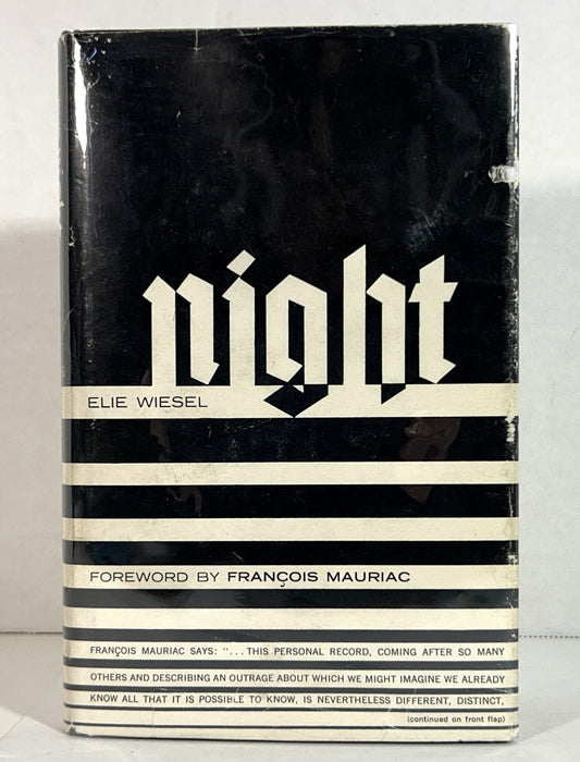 Night by Elie Wiesel 1960 1st Edition