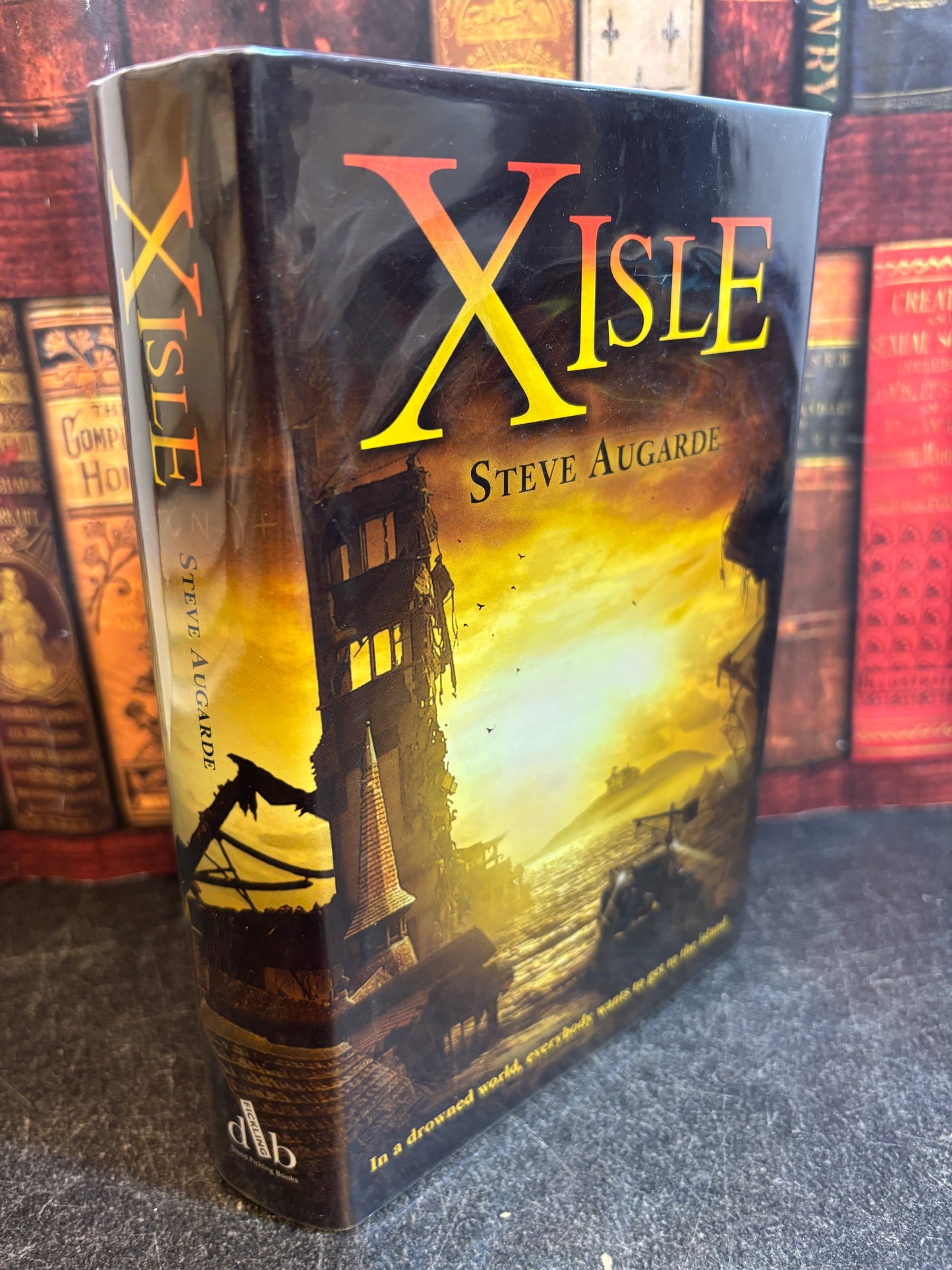 X Isle by Steve Augarde SIGNED 1st Edition 2009 UK