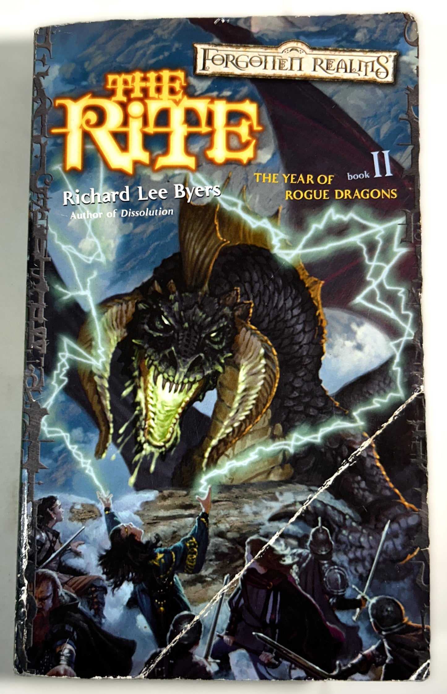 Set of 4 Forgotten Realms The Year of Rogue Dragons by Philip Athans & Richard Lee Byers 2004-2006