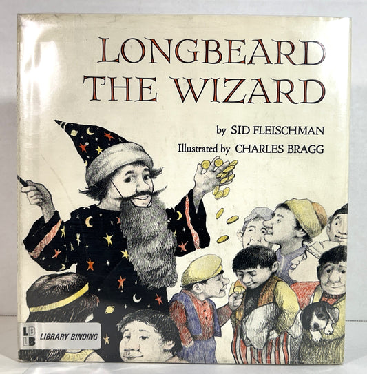Longbeard the Wizard by Sid Fleischman 1970 SIGNED + INSCRIBED 1st Edition Ex-library