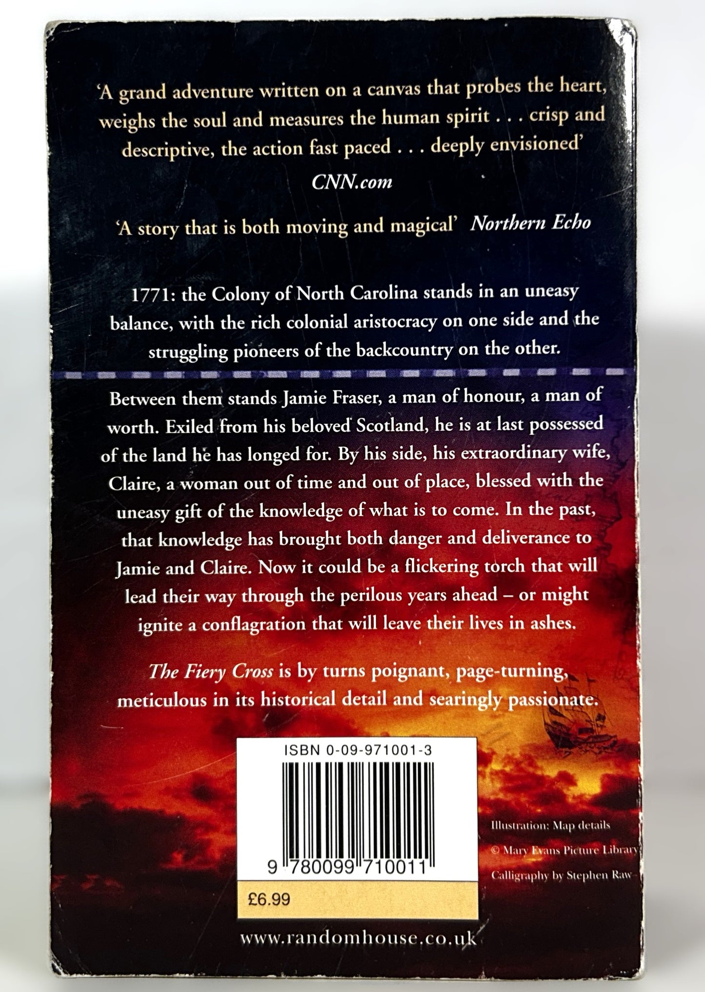 The Fiery Cross (Outlander #5) by Diana Gabaldon 2002 1st UK Print