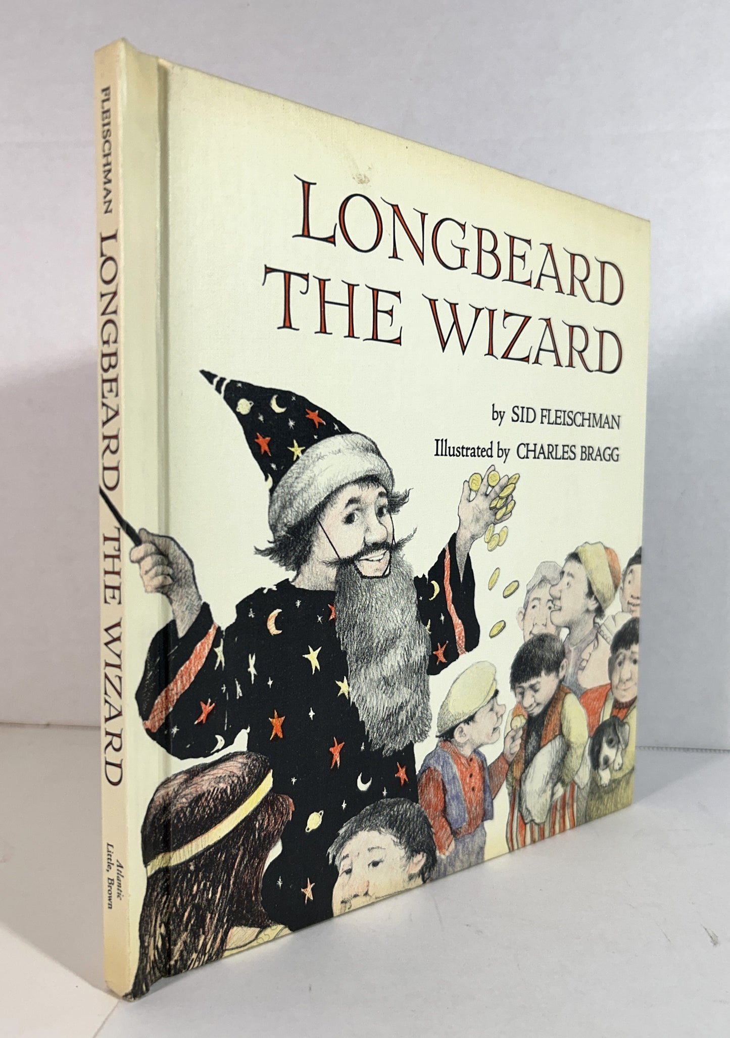 Longbeard the Wizard by Sid Fleischman 1970 SIGNED + INSCRIBED 1st Edition Ex-library