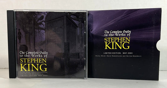 The Complete Guide to the Works of Stephen King SIGNED x3 Limited Edition AUDIOBOOK 2003