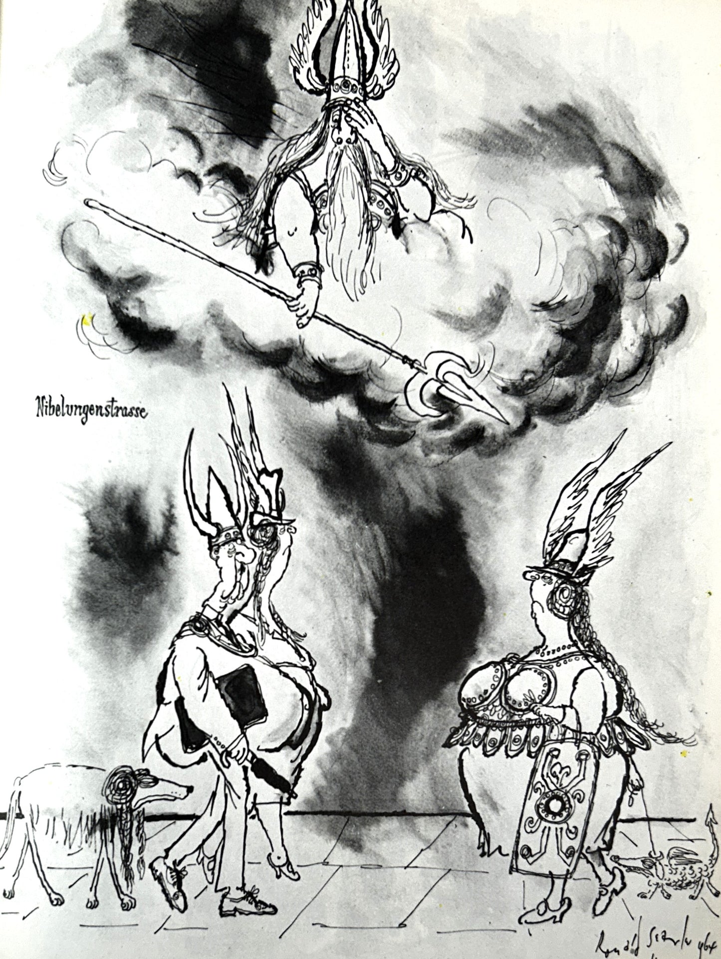 Haven't We Met Before Somewhere? by Ronald Searle & Heinz Huber 1966