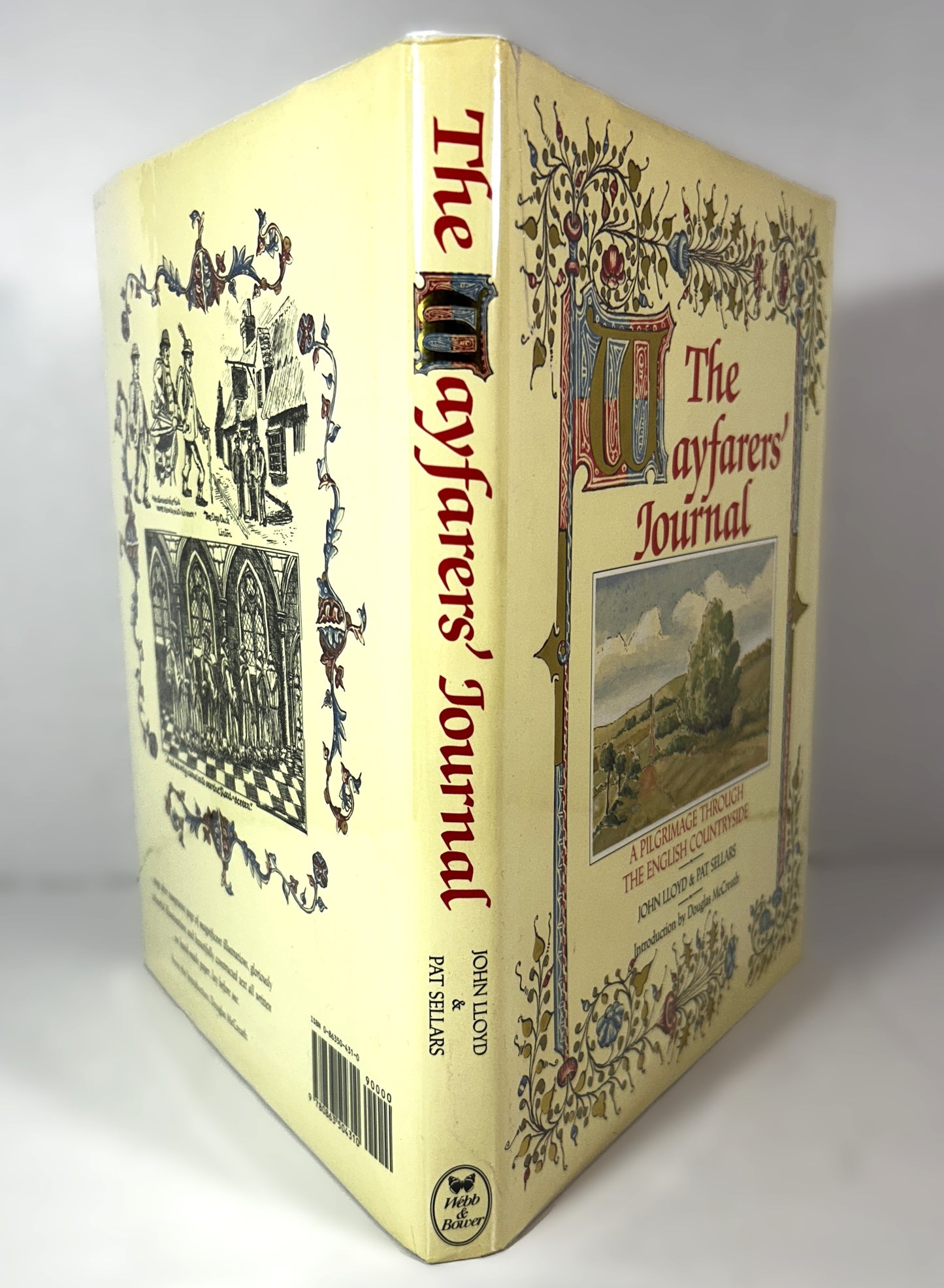 The Wayfarers' Journal: A Pilgrimage Through the English Countryside by John Llloyd & Pat Sellars 1991 1st US Edition