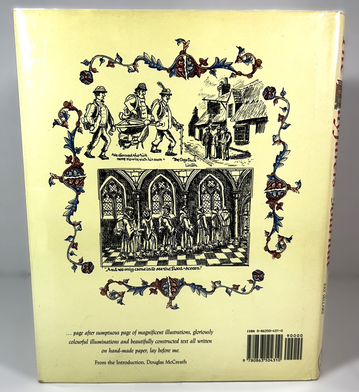 The Wayfarers' Journal: A Pilgrimage Through the English Countryside by John Llloyd & Pat Sellars 1991 1st US Edition