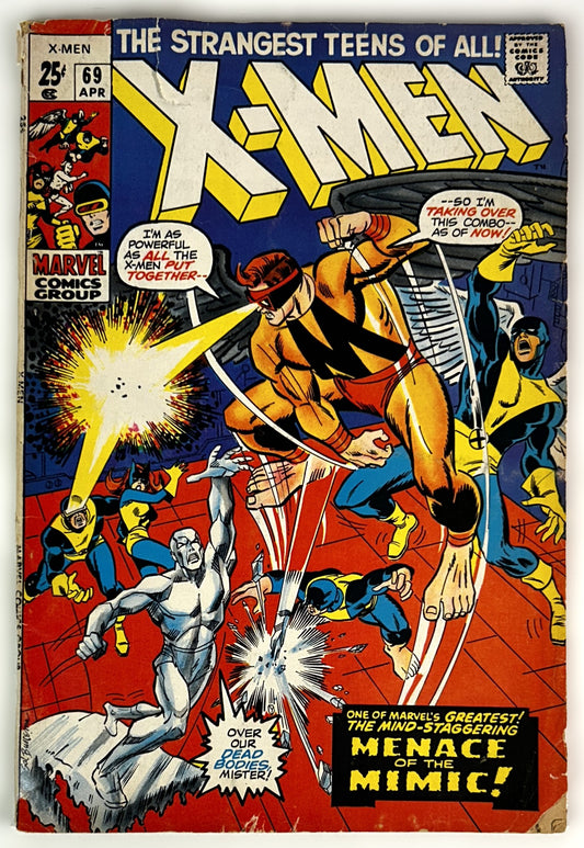 Marvel X-Men Vol 1 No. 69 1971