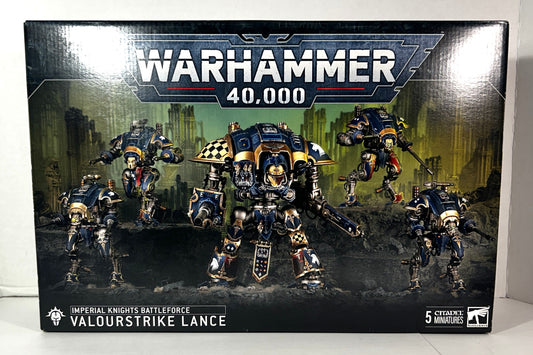 Warhammer 40,000: Imperial Knights Battleforce: Valourstrike Lane 5 Miniatures