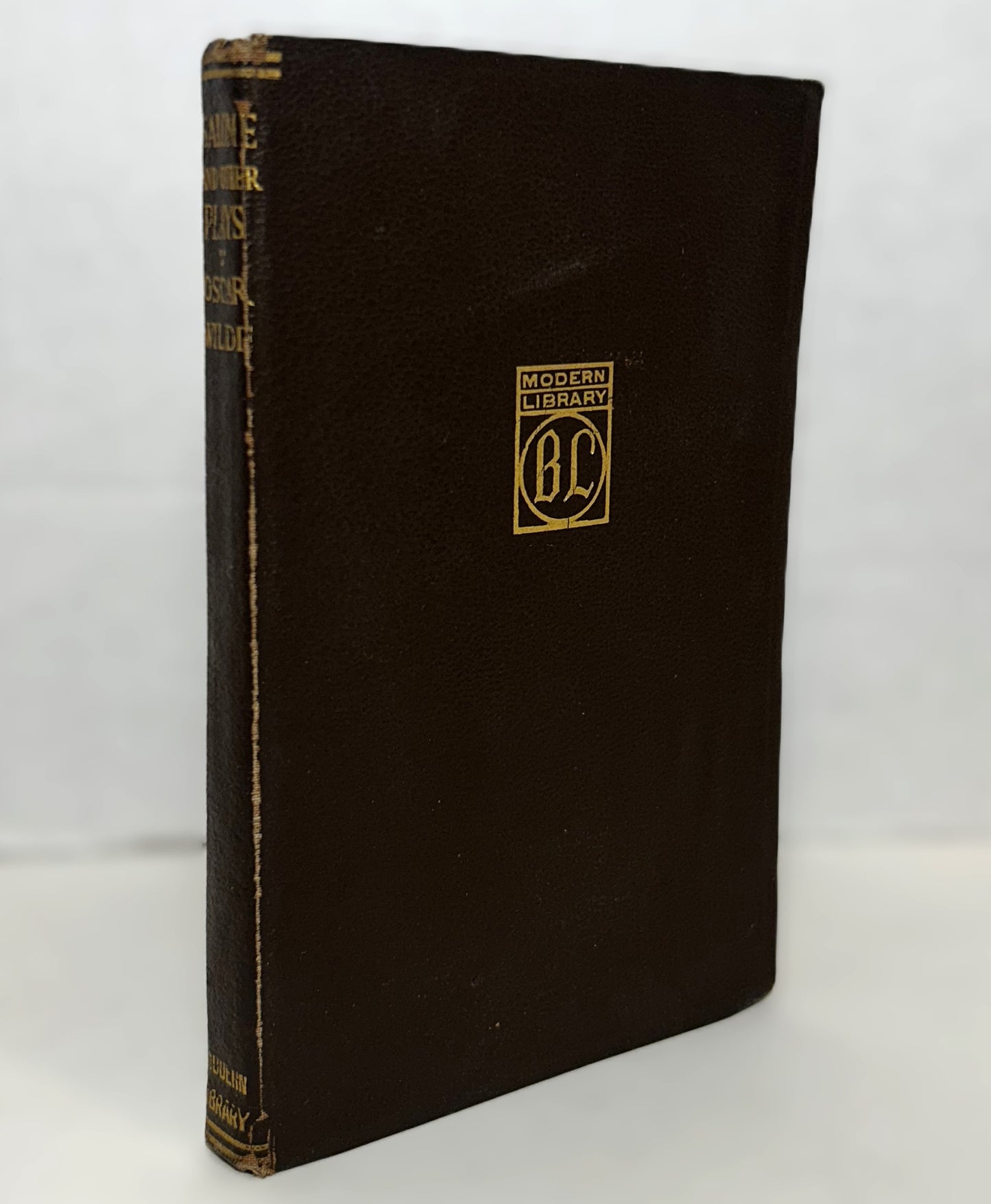 The Modern Library of the World's Best Books: Salome, The Importance of Being Ernest, & Lady Windermere's Fan by Oscar Wilde 1919