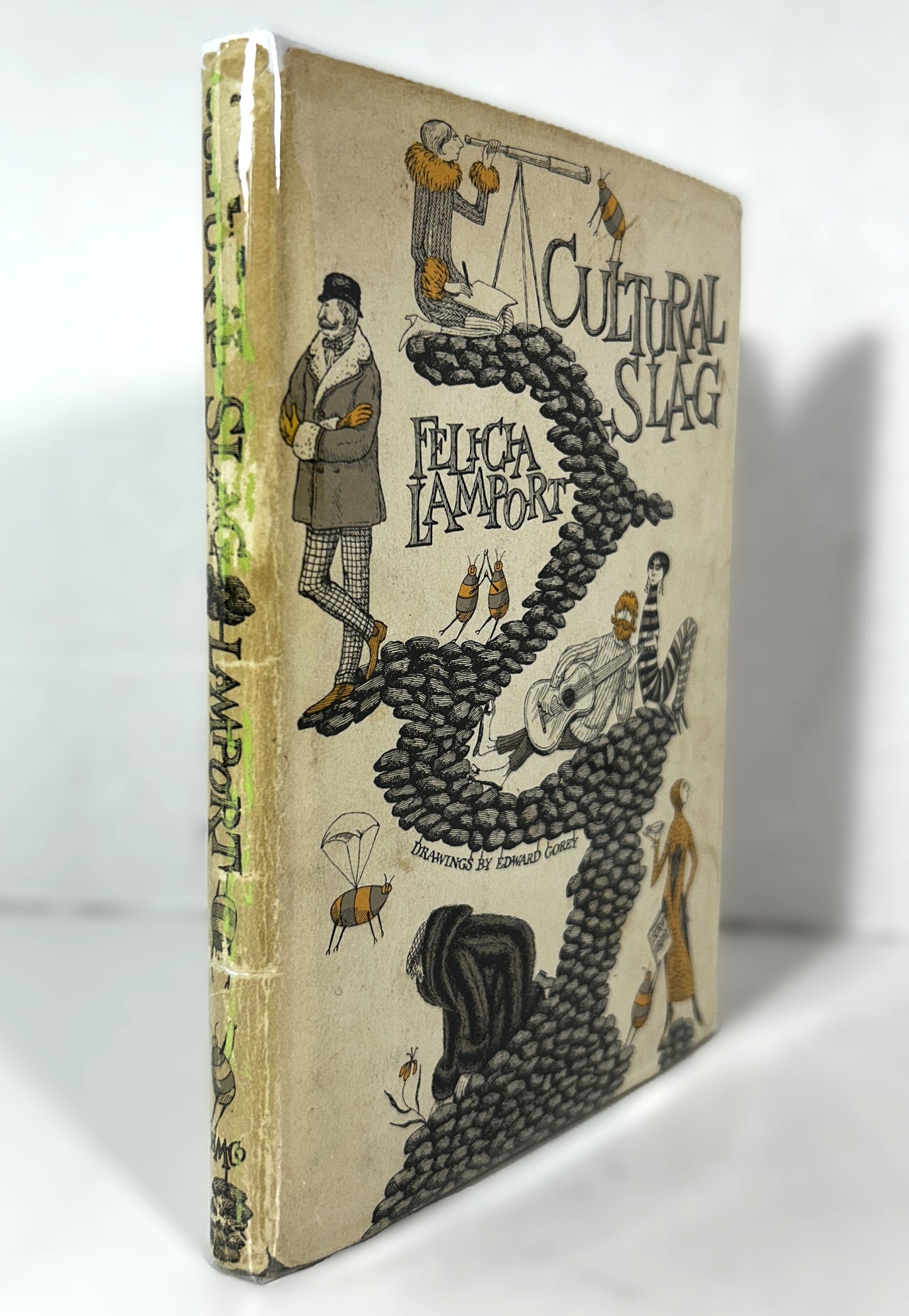 Cultural Slag by Felicia Lamport Illus by Edward Gorey 1966 1st Printing