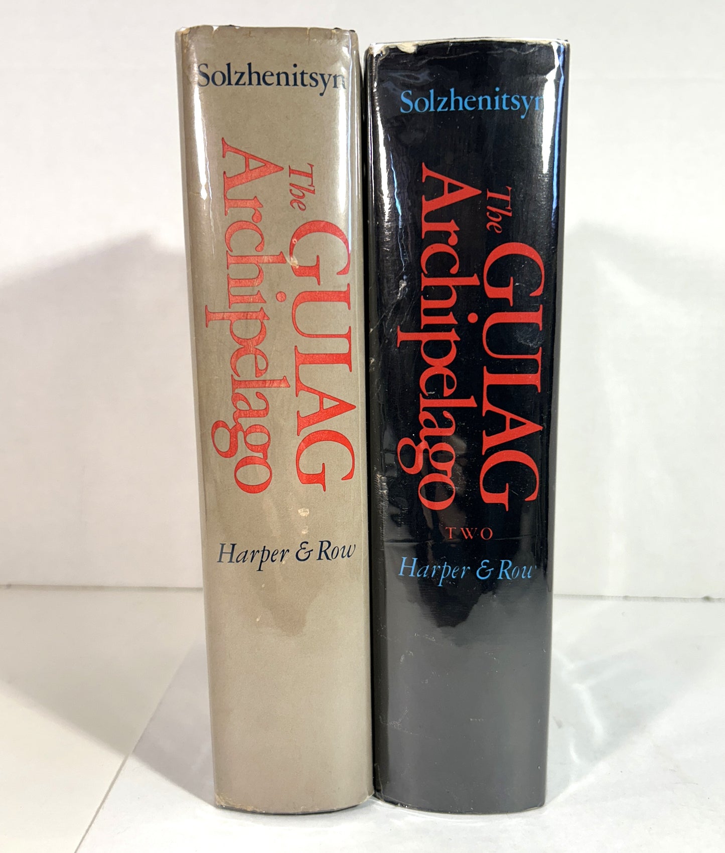 Set of 2 The Gulag Archipelago by Aleksandr Solzhenitsyn 1974-1975