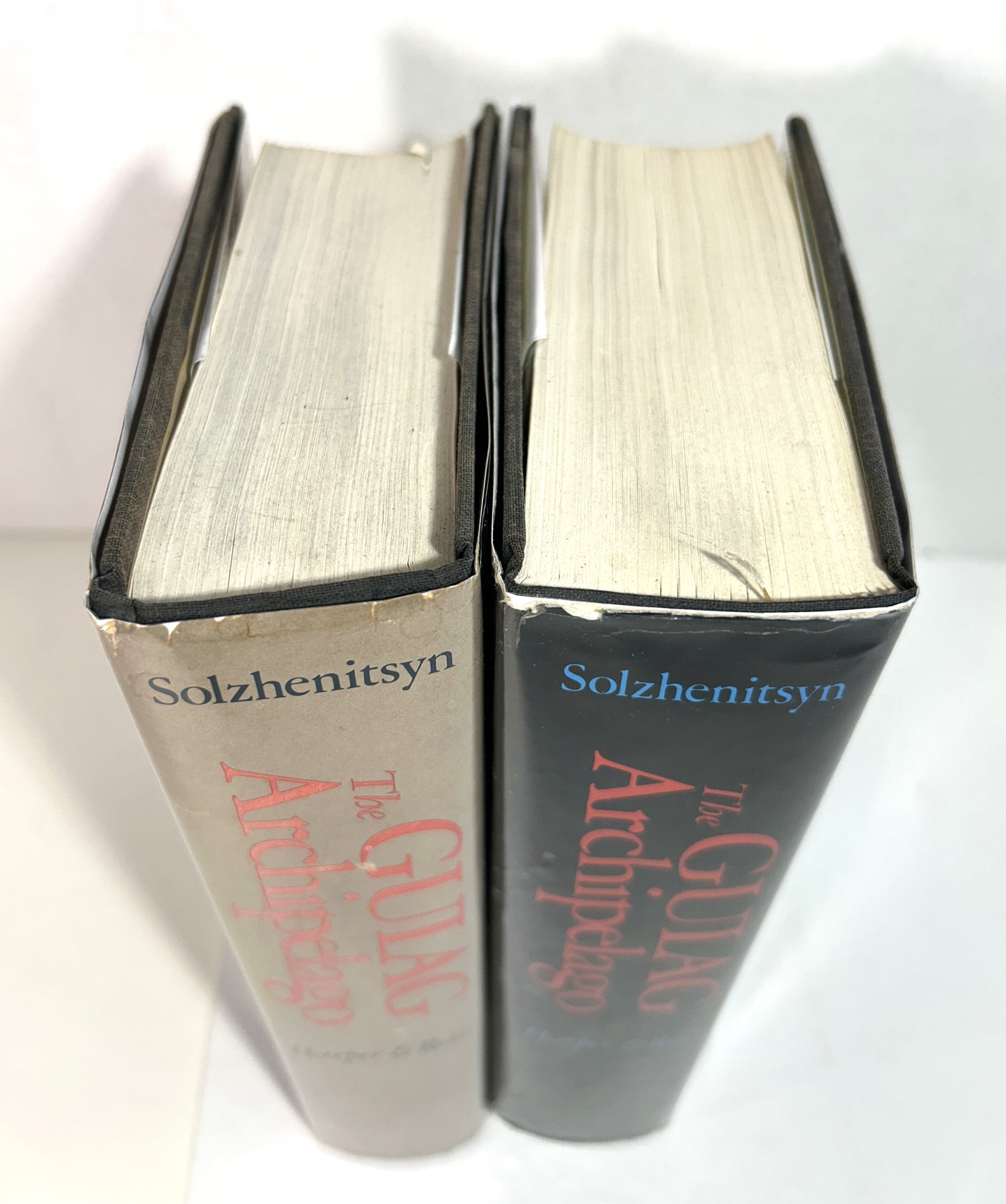 Set of 2 The Gulag Archipelago by Aleksandr Solzhenitsyn 1974-1975