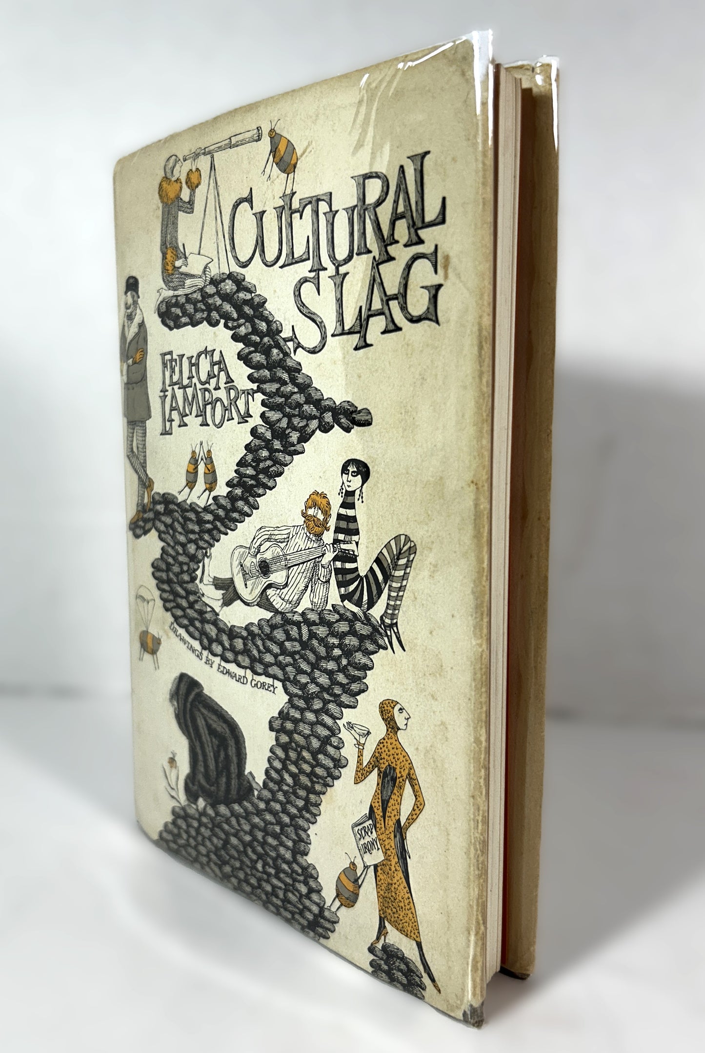 Cultural Slag by Felicia Lamport Illus by Edward Gorey 1966 1st Printing