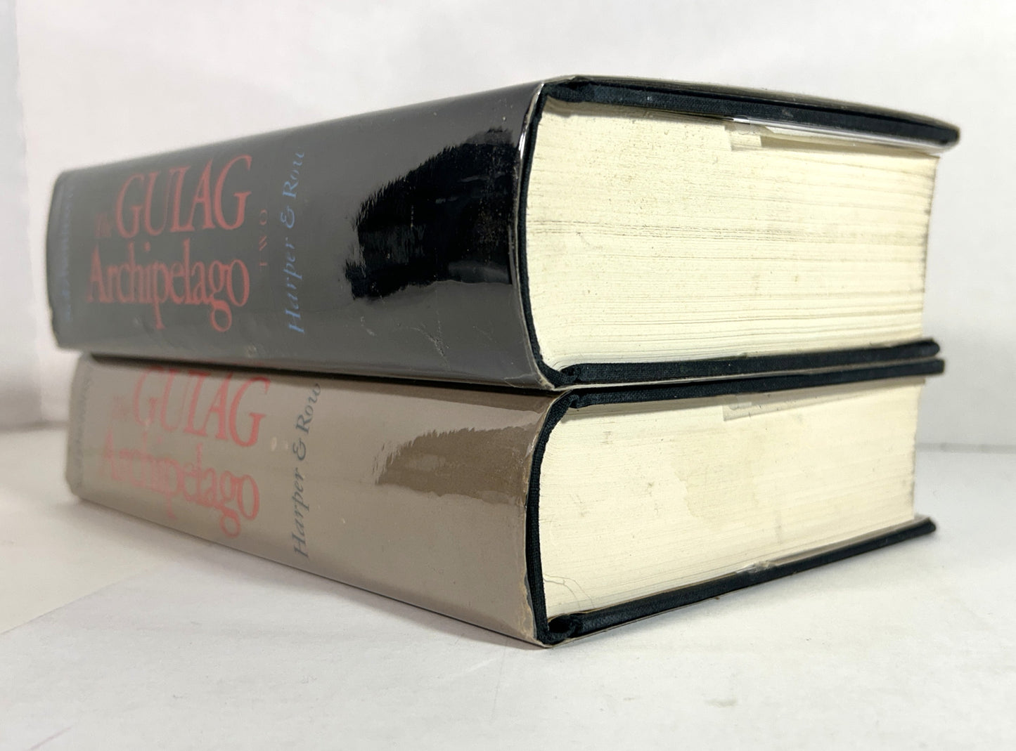 Set of 2 The Gulag Archipelago by Aleksandr Solzhenitsyn 1974-1975