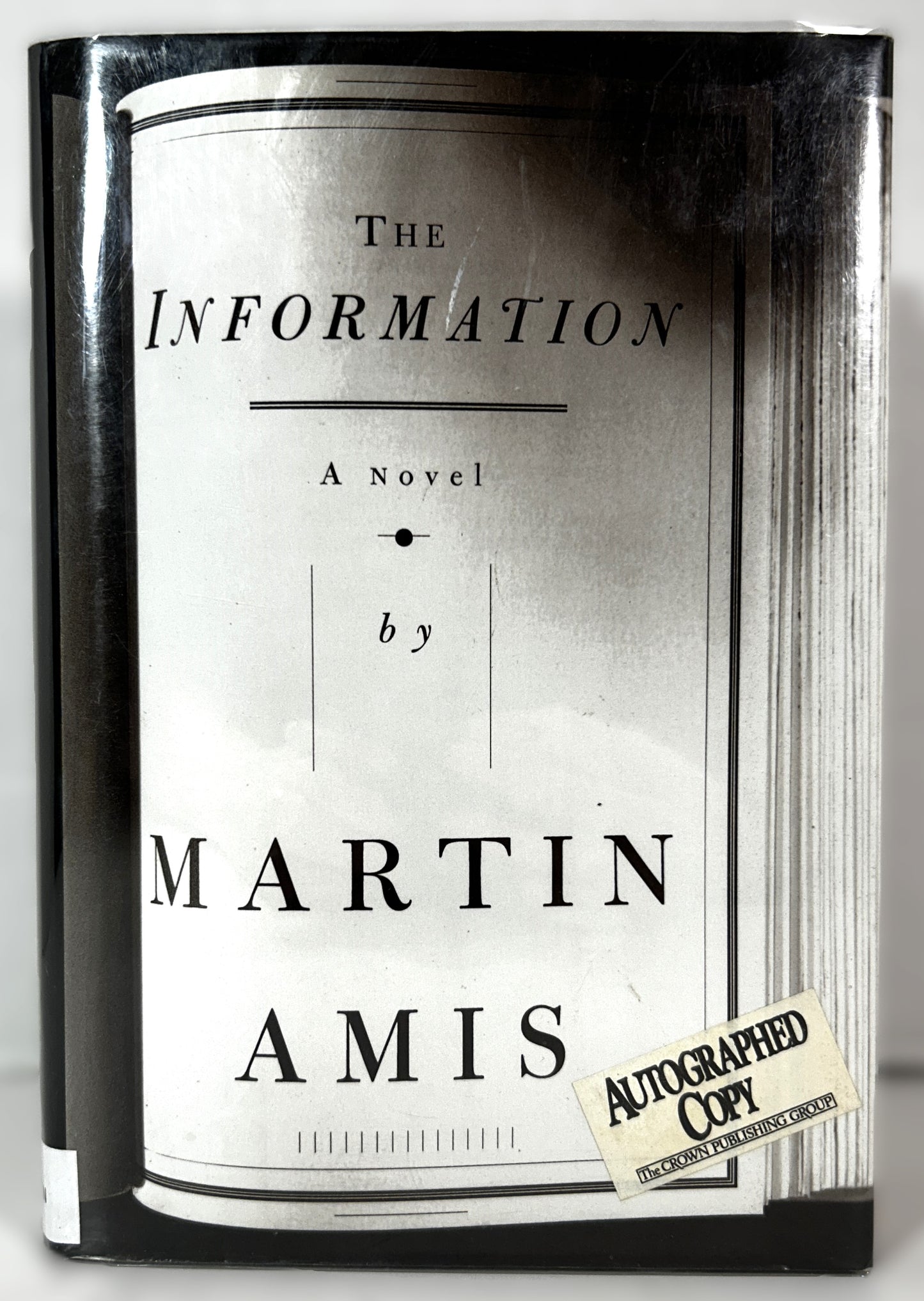 The Information by Martin Amis 1995 SIGNED 1st US Edition