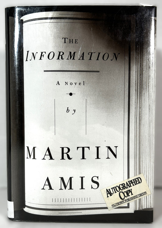 The Information by Martin Amis 1995 SIGNED 1st US Edition