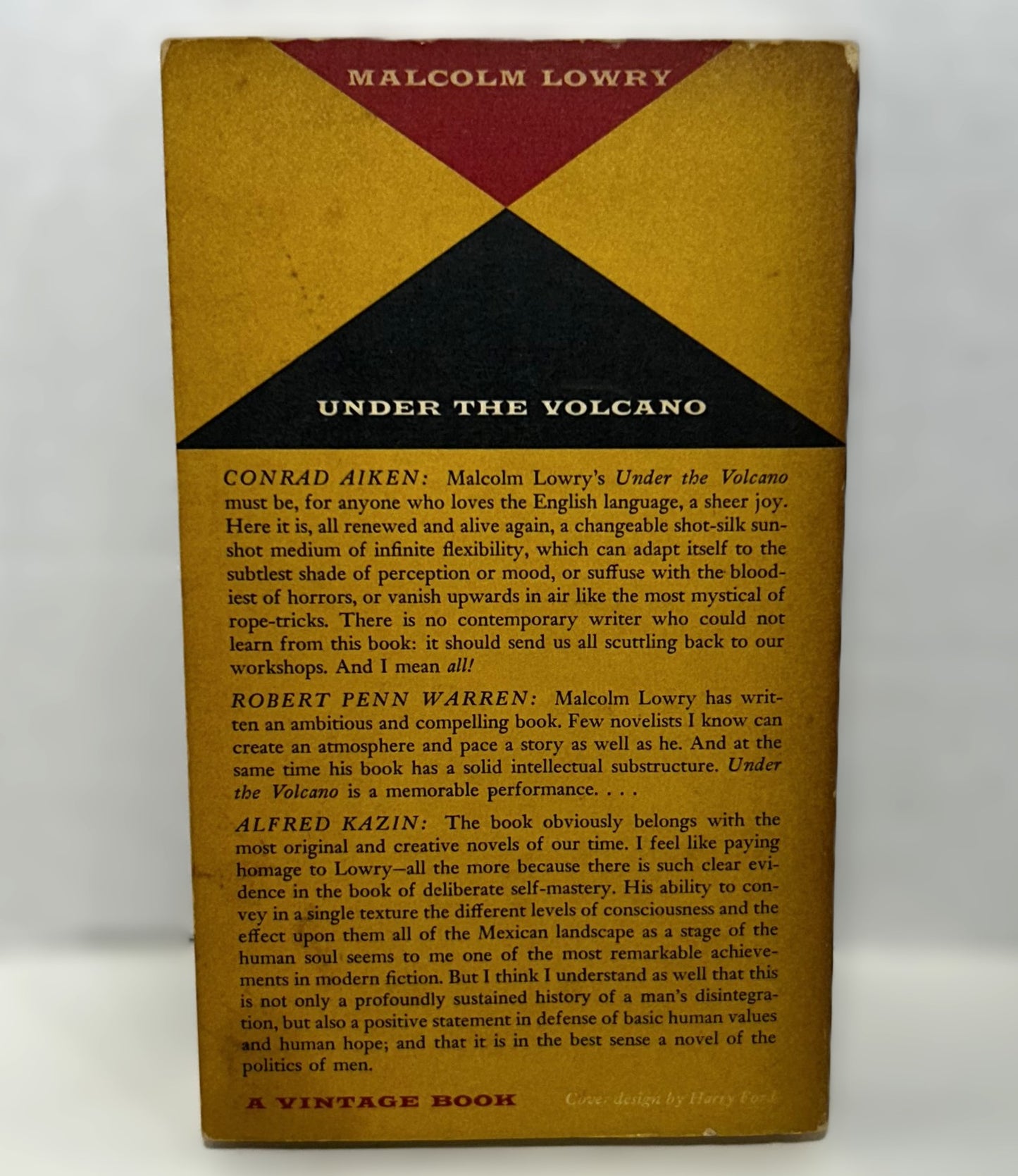 Under the Volcano by Malcolm Lowry 1958