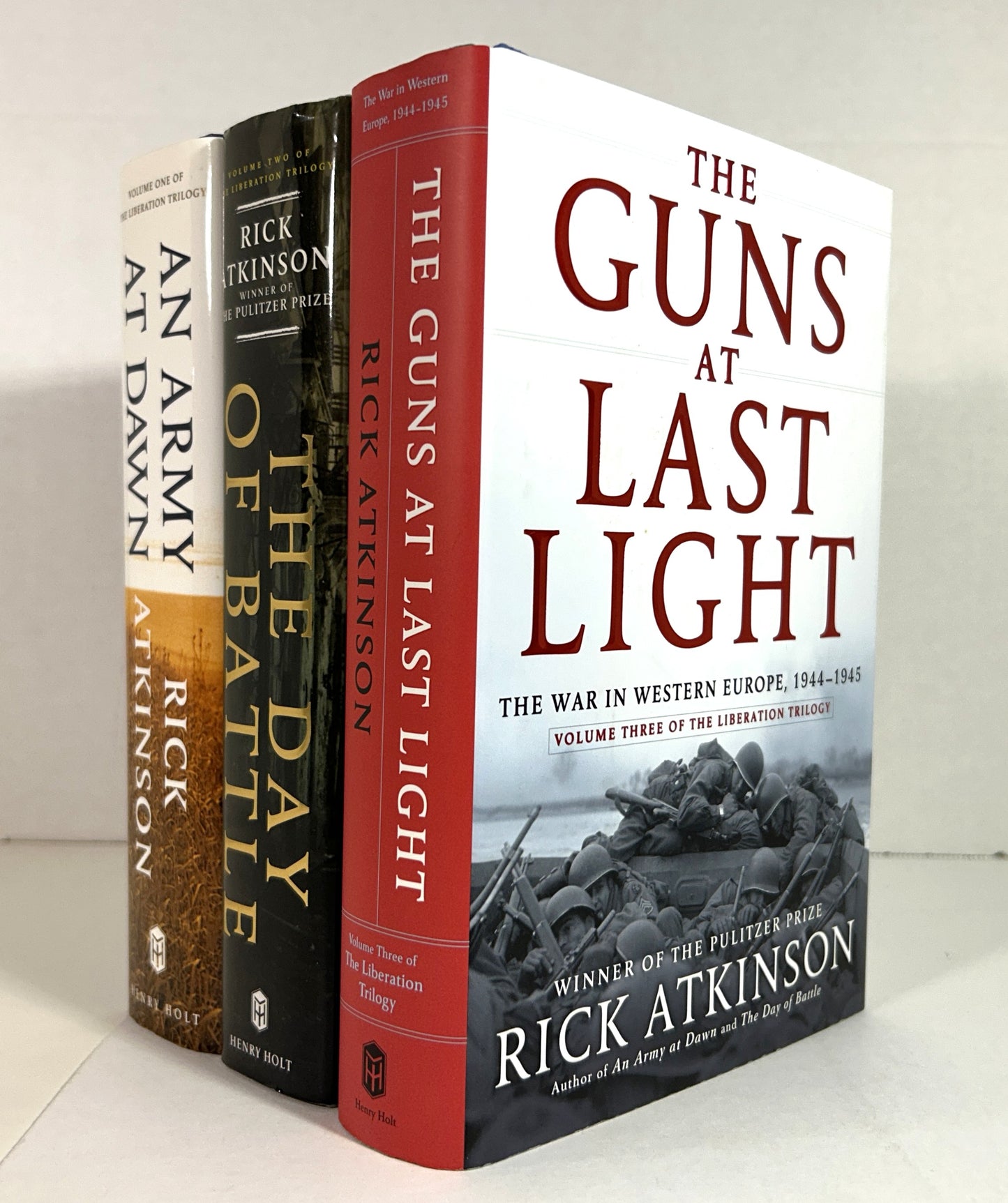 Complete Liberation Trilogy by Rick Atkinson 2002-2017 1st Editions