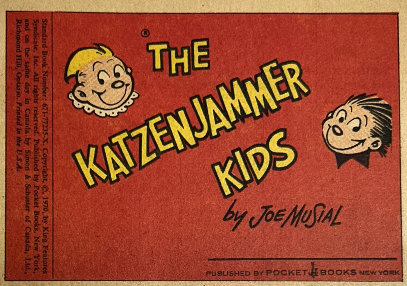 The Katzenjammer Kids by Joe Musial 1970