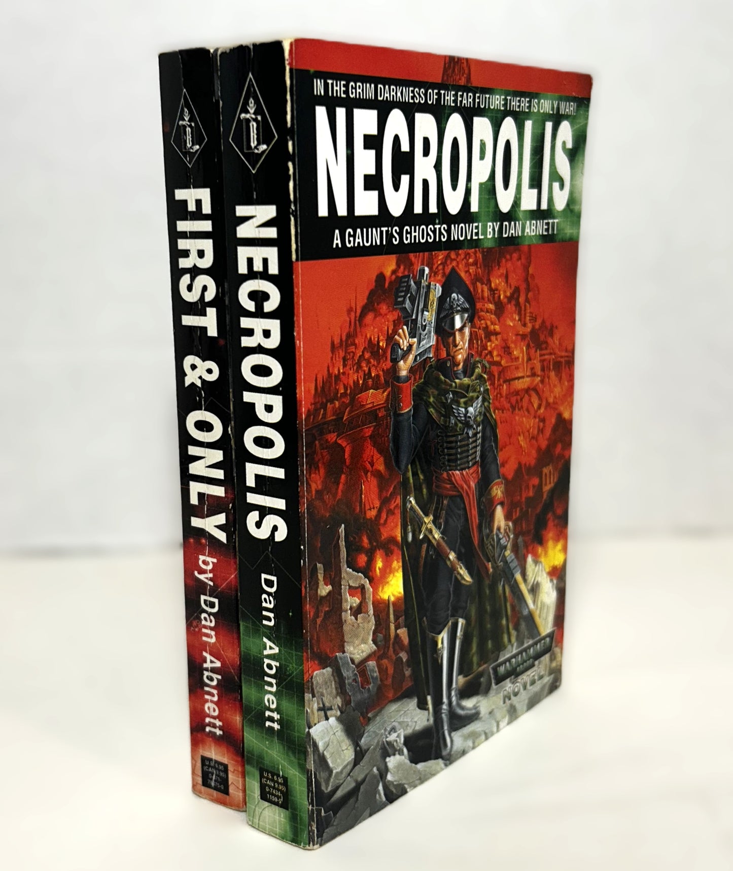 Warhammer 40,000: Necropolis and First & Only by Dan Abnett 2000 1st US Editions