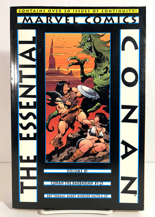 Marvel: The Essential Conan Volume #1 by Roy Thomas 2000 1st Printing