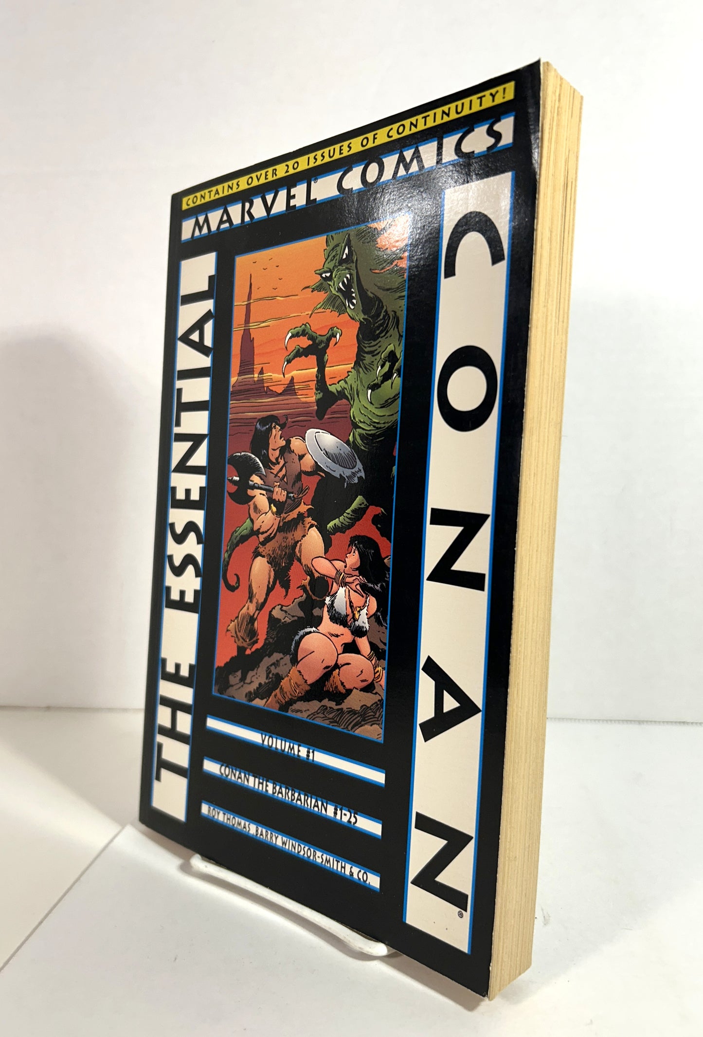 Marvel: The Essential Conan Volume #1 by Roy Thomas 2000 1st Printing