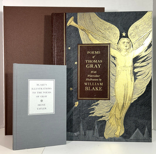 Folio Society: Poems of Thomas Gray w/ Watercolor Illus by William Blake Lt Ed
