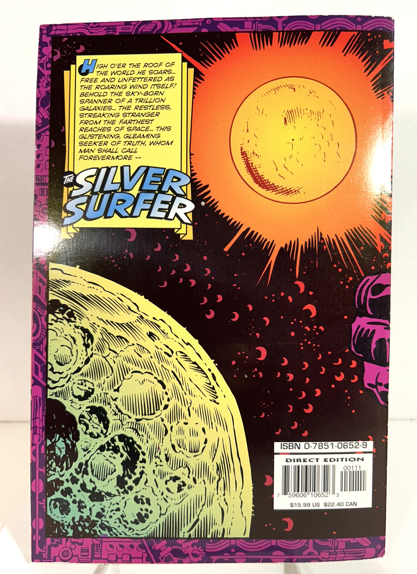 Marvel: The Silver Surfer by Stan Lee & Jack Kirby 1997 1st Printing OOP