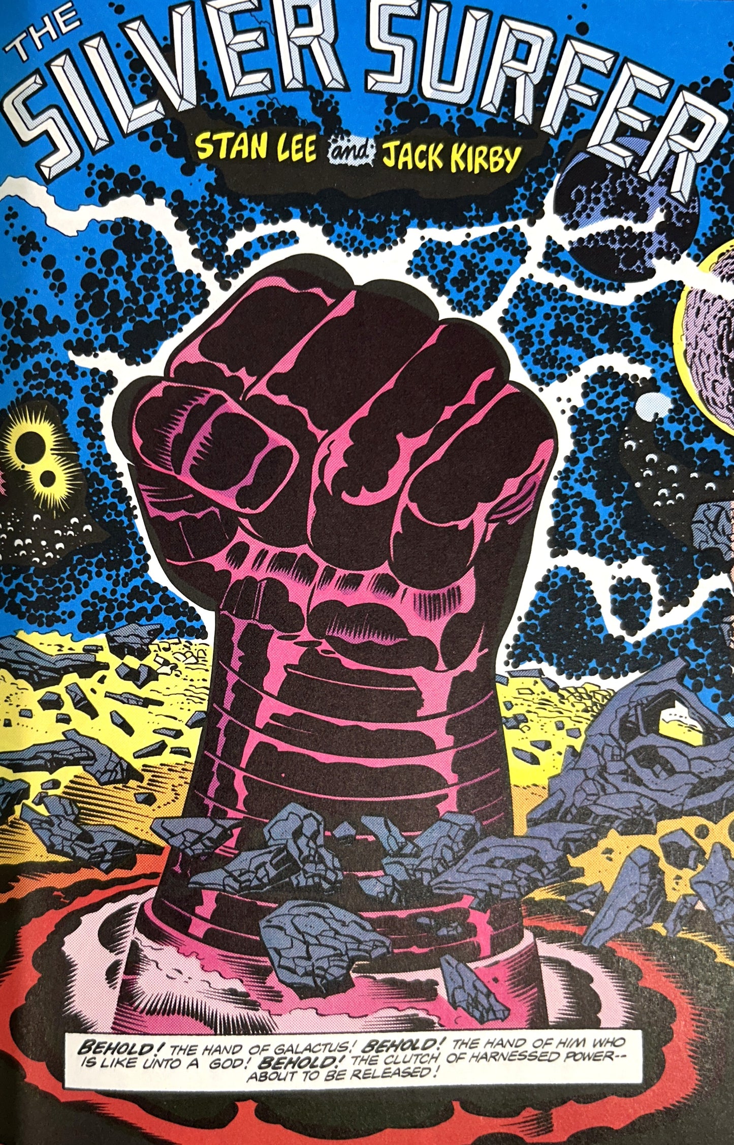 Marvel: The Silver Surfer by Stan Lee & Jack Kirby 1997 1st Printing OOP